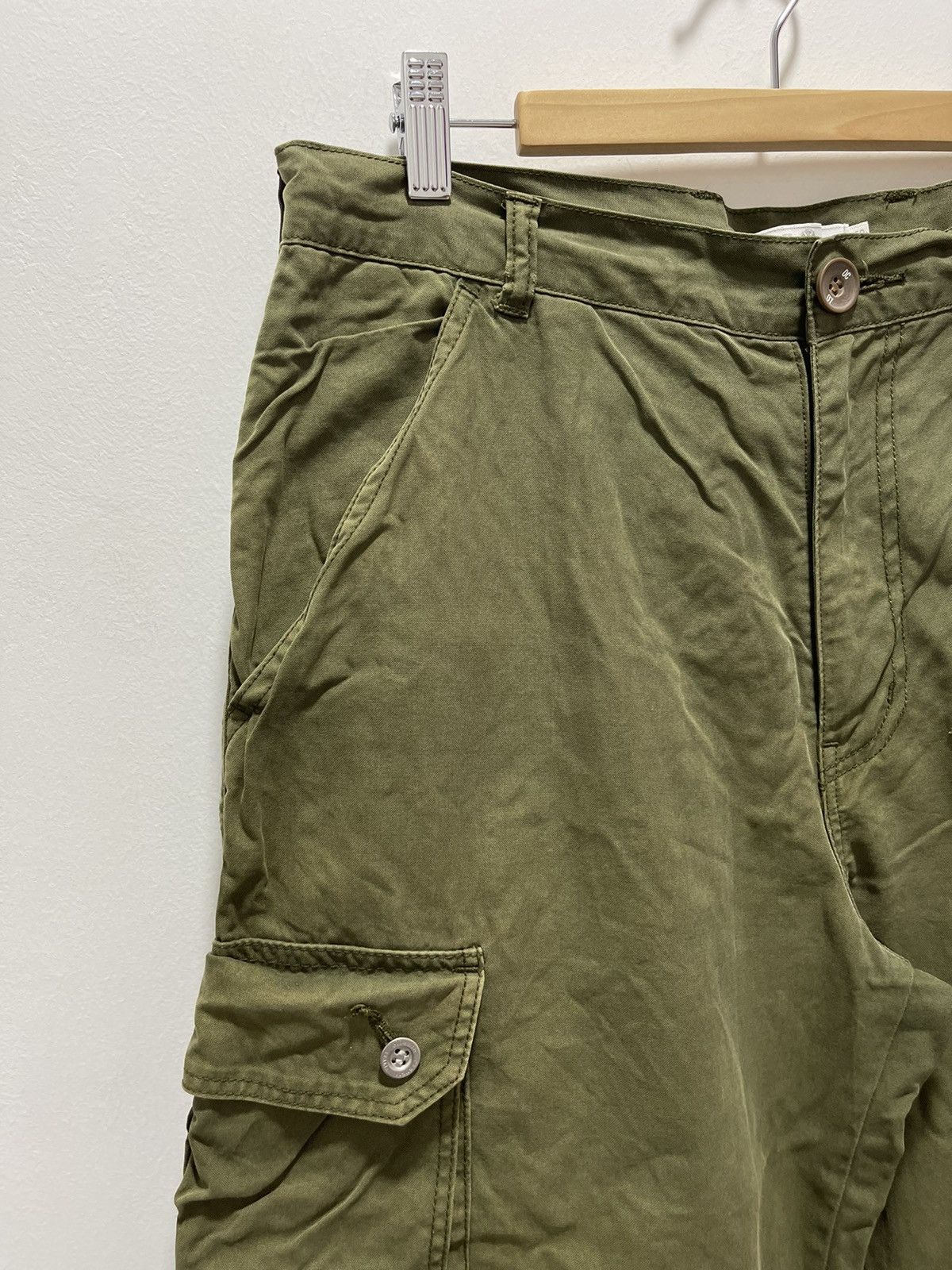 Ellesse VINTAGE ELLESSE MILITARY STYLE CARGO PANTS Size US 31 - 3 Thumbnail