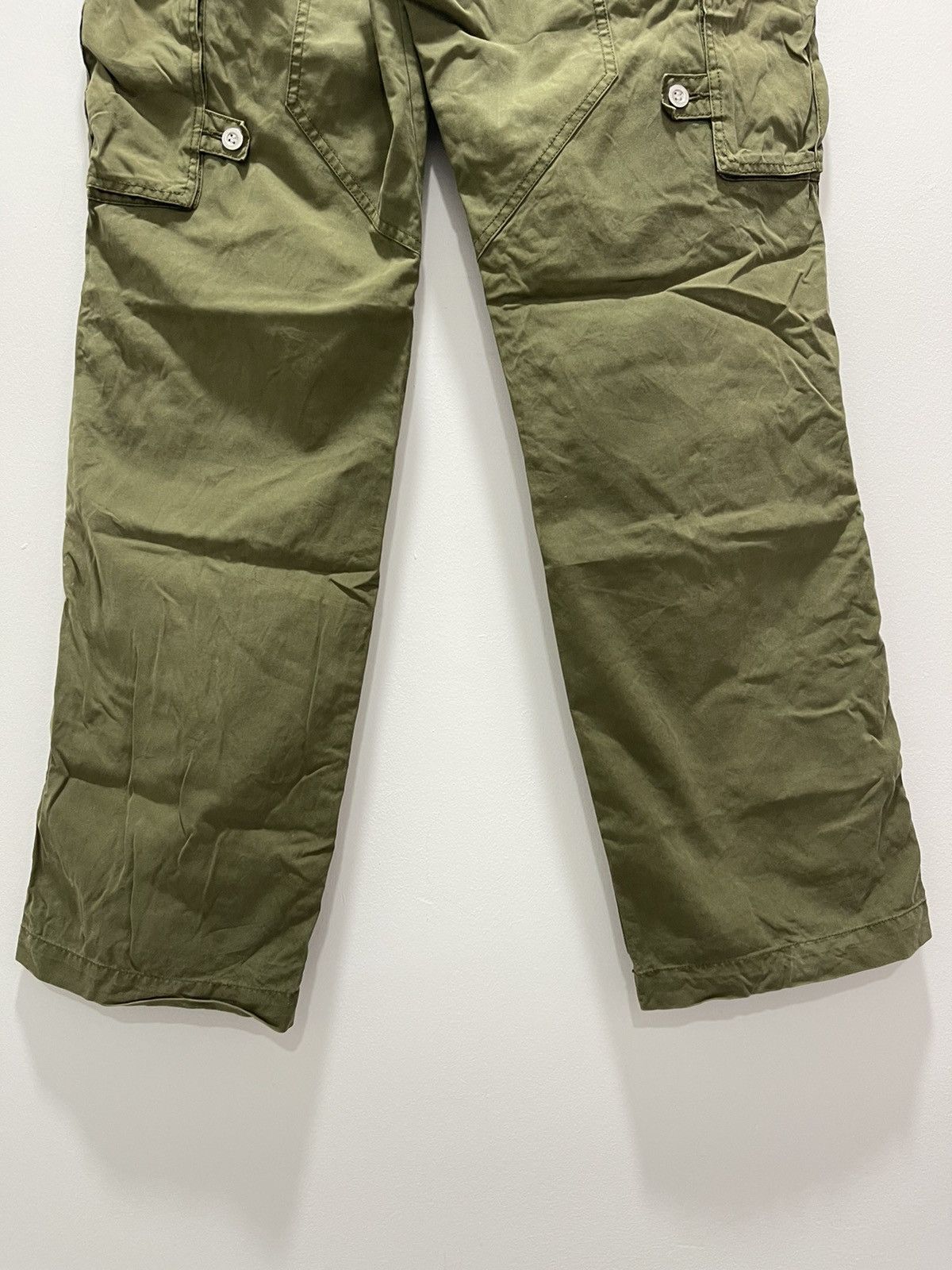 Ellesse VINTAGE ELLESSE MILITARY STYLE CARGO PANTS Size US 31 - 11 Thumbnail