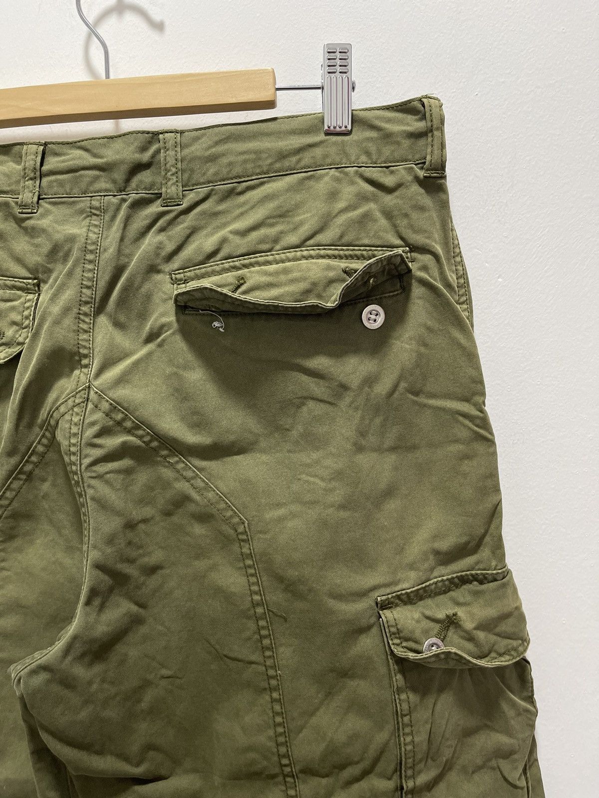 Ellesse VINTAGE ELLESSE MILITARY STYLE CARGO PANTS Size US 31 - 8 Thumbnail