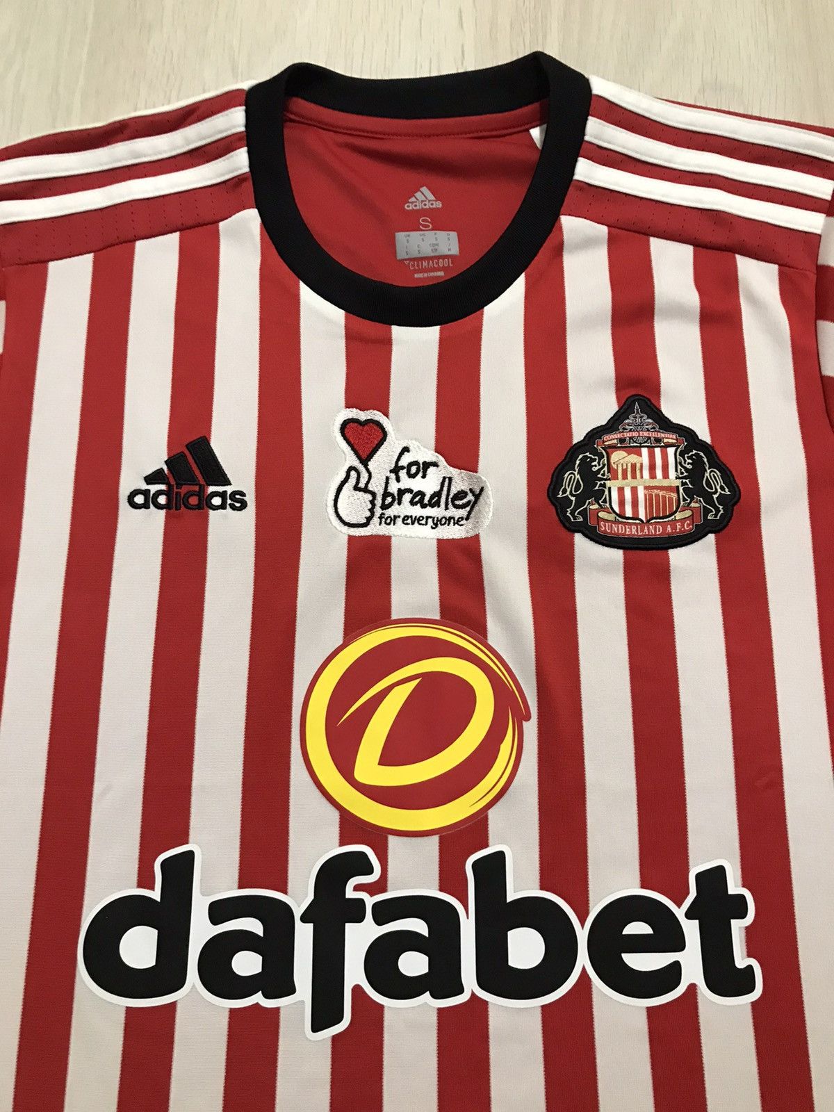 Adidas Adidas Sunderland jersey 2017 size S Size US S / EU 44-46 / 1 - 2 Thumbnail
