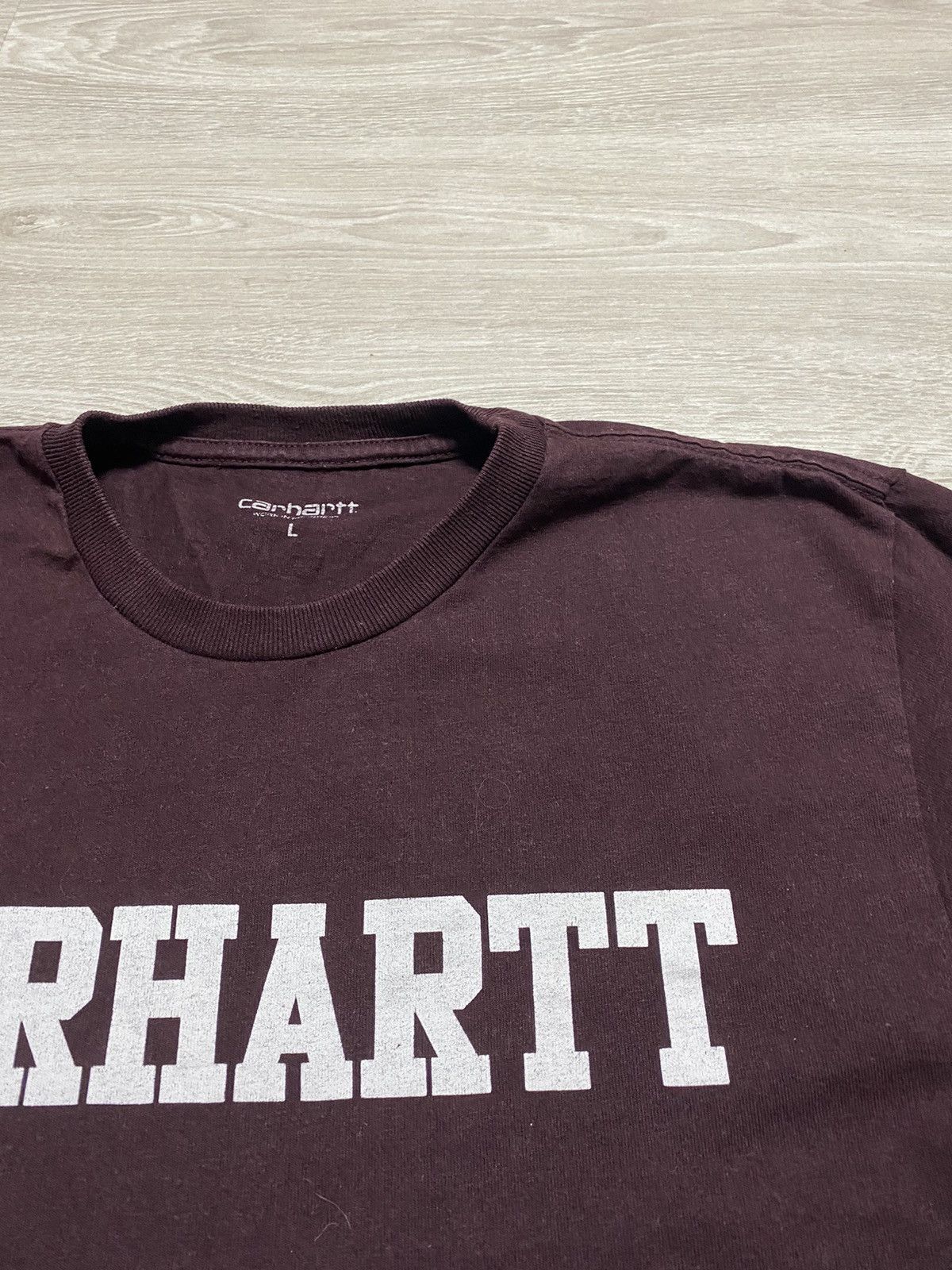 Carhartt Vintage Big logo Carhartt works tee size M Size US M / EU 48-50 / 2 - 4 Thumbnail
