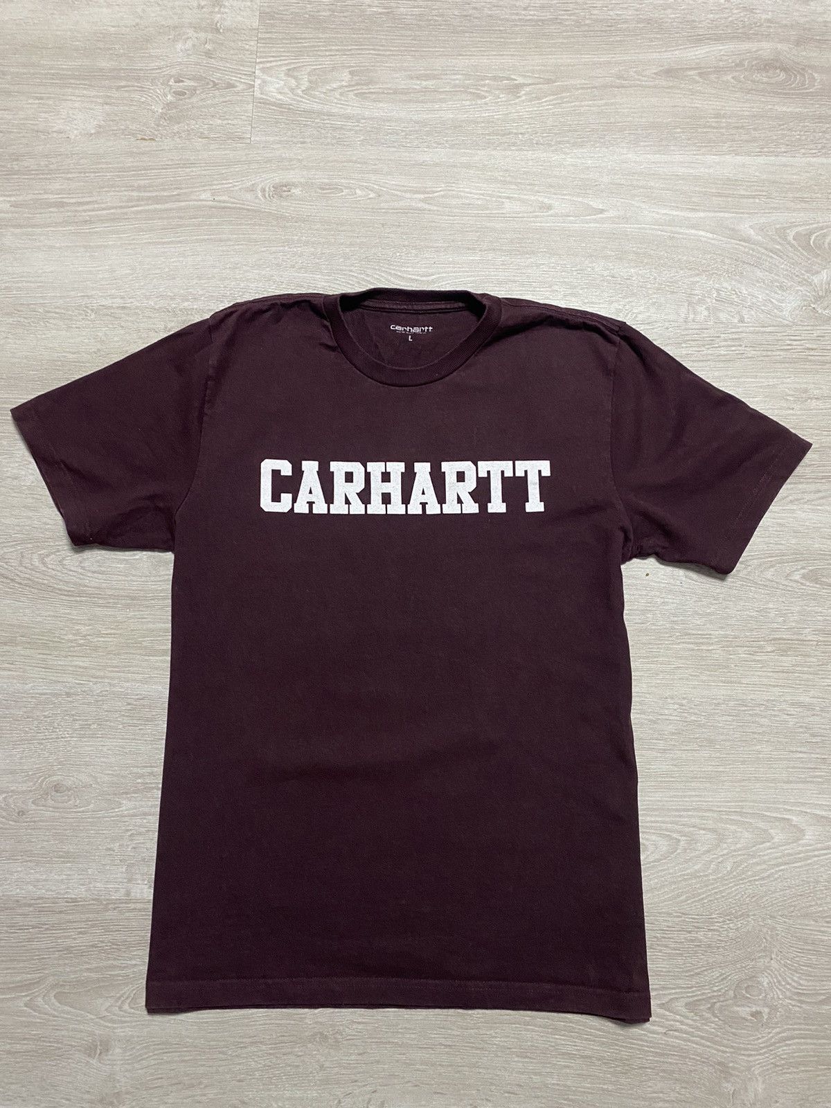 Carhartt Vintage Big logo Carhartt works tee size M Size US M / EU 48-50 / 2 - 2 Thumbnail