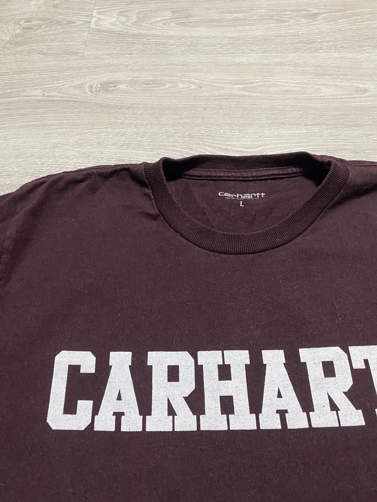 Carhartt Vintage Big logo Carhartt works tee size M Size US M / EU 48-50 / 2 - 3 Thumbnail