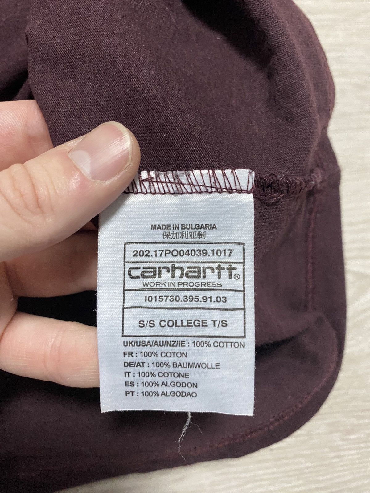 Carhartt Vintage Big logo Carhartt works tee size M Size US M / EU 48-50 / 2 - 6 Thumbnail