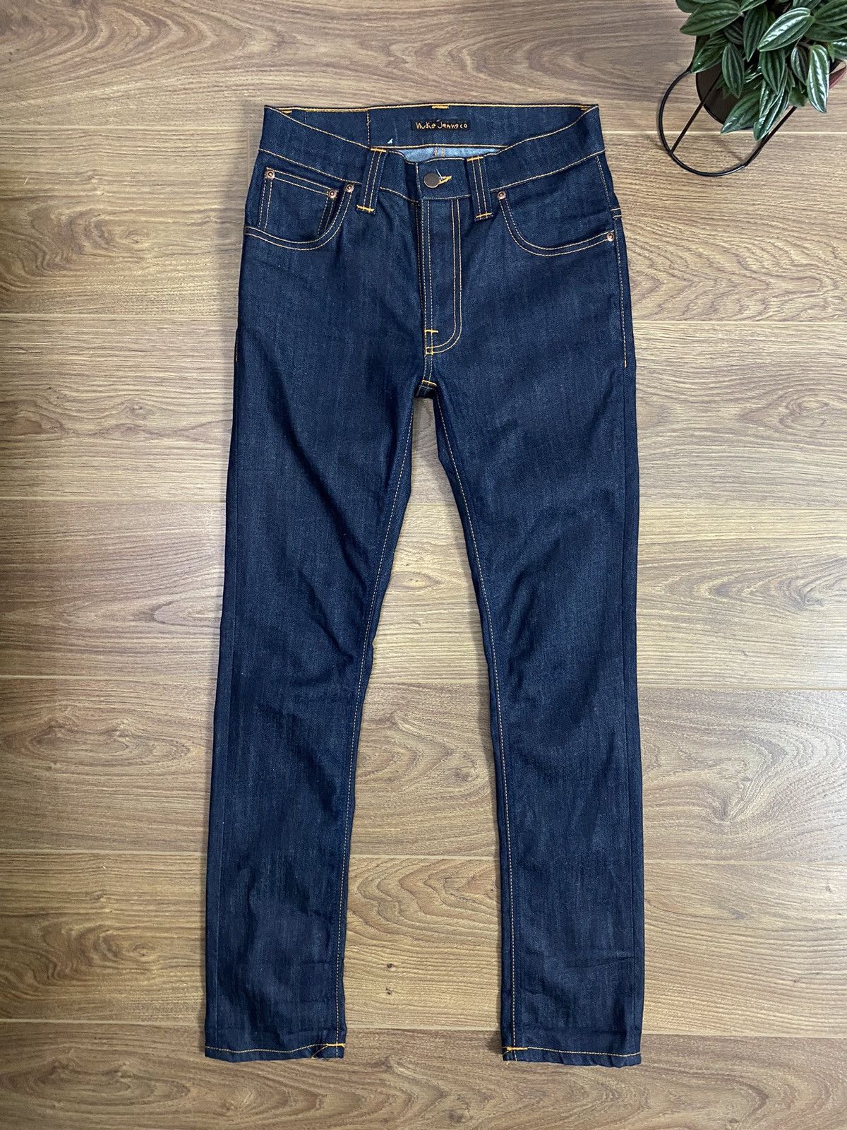 Nudie Jeans Nudie Organic Cotton Navy Jeans Size US 28 / EU 44 - 2 Thumbnail