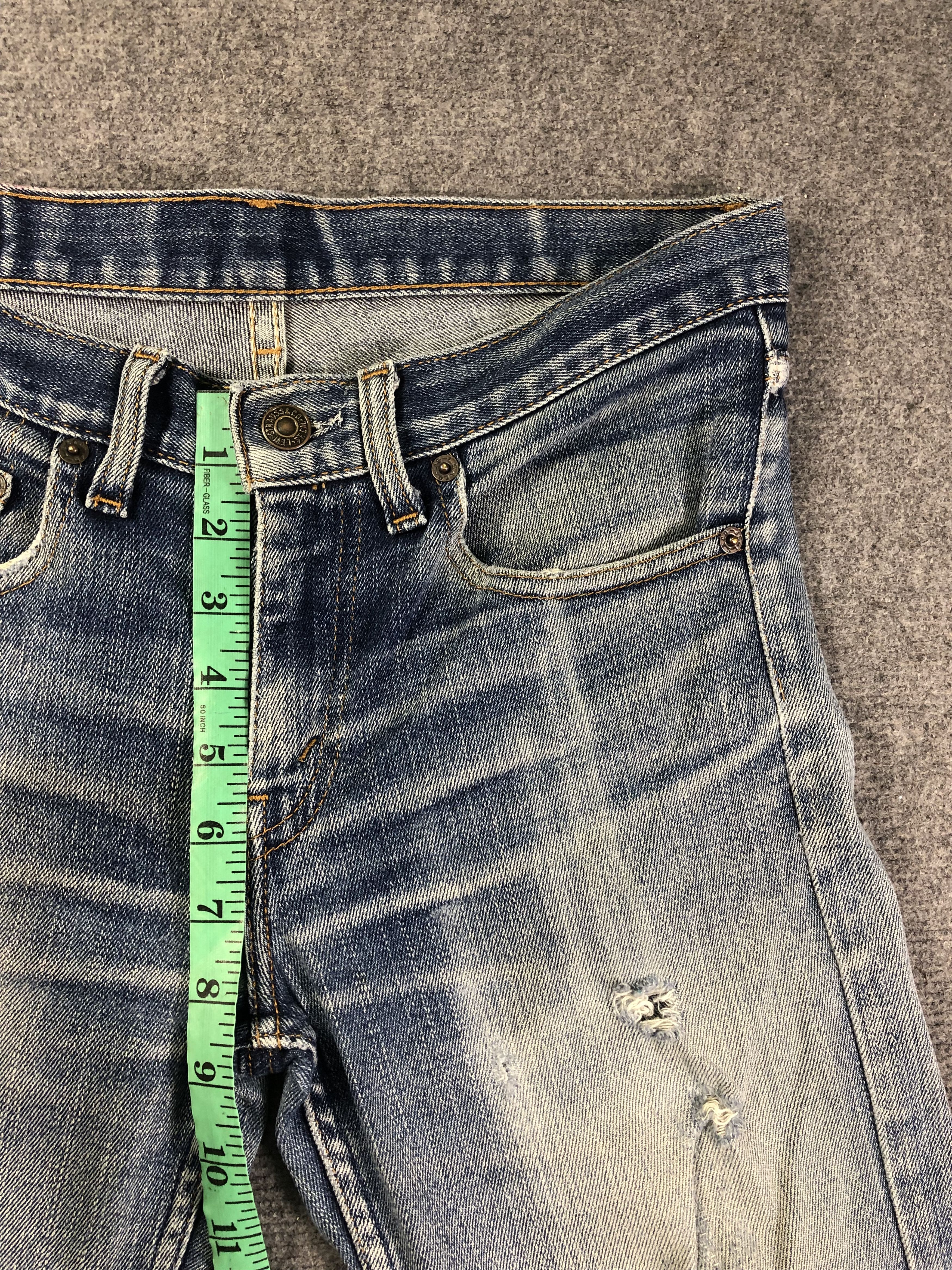 Levi's Wash Blue Levis Denim Jeans 31x30 Size US 31 - 4 Thumbnail