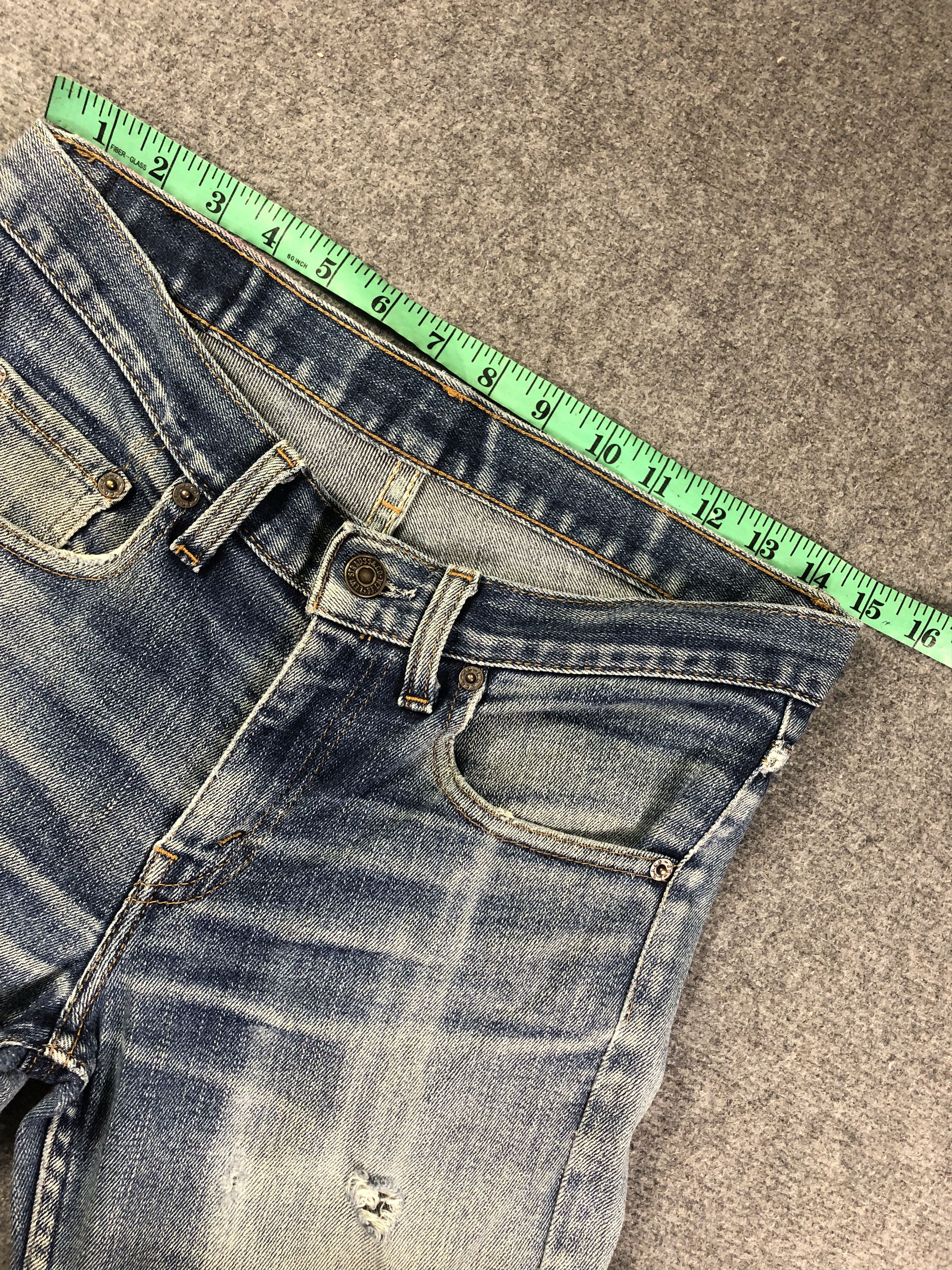 Levi's Wash Blue Levis Denim Jeans 31x30 Size US 31 - 3 Thumbnail