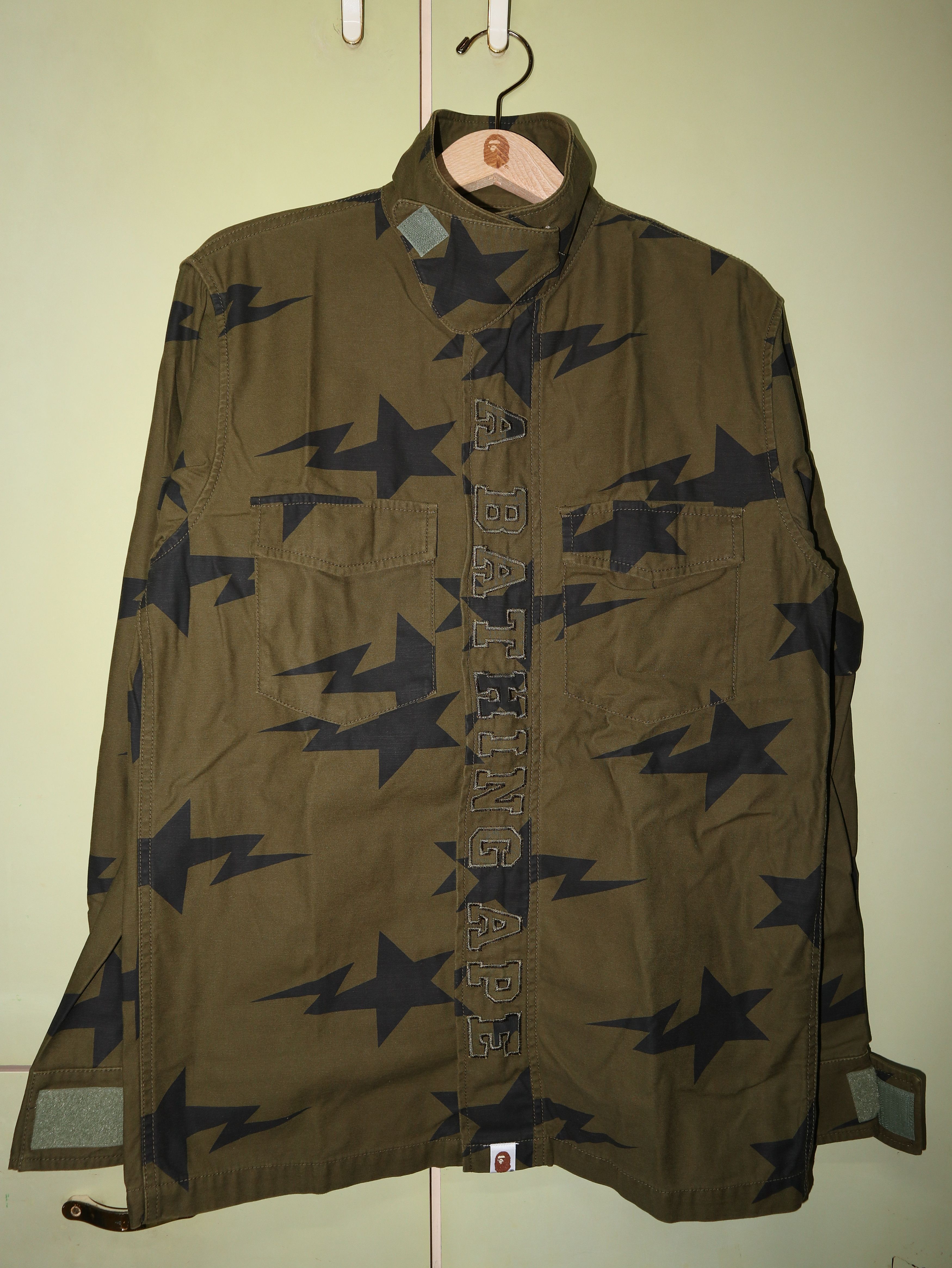 Bape Bapesta Logo M-65 Jacket Size US M / EU 48-50 / 2 - 1 Thumbnail