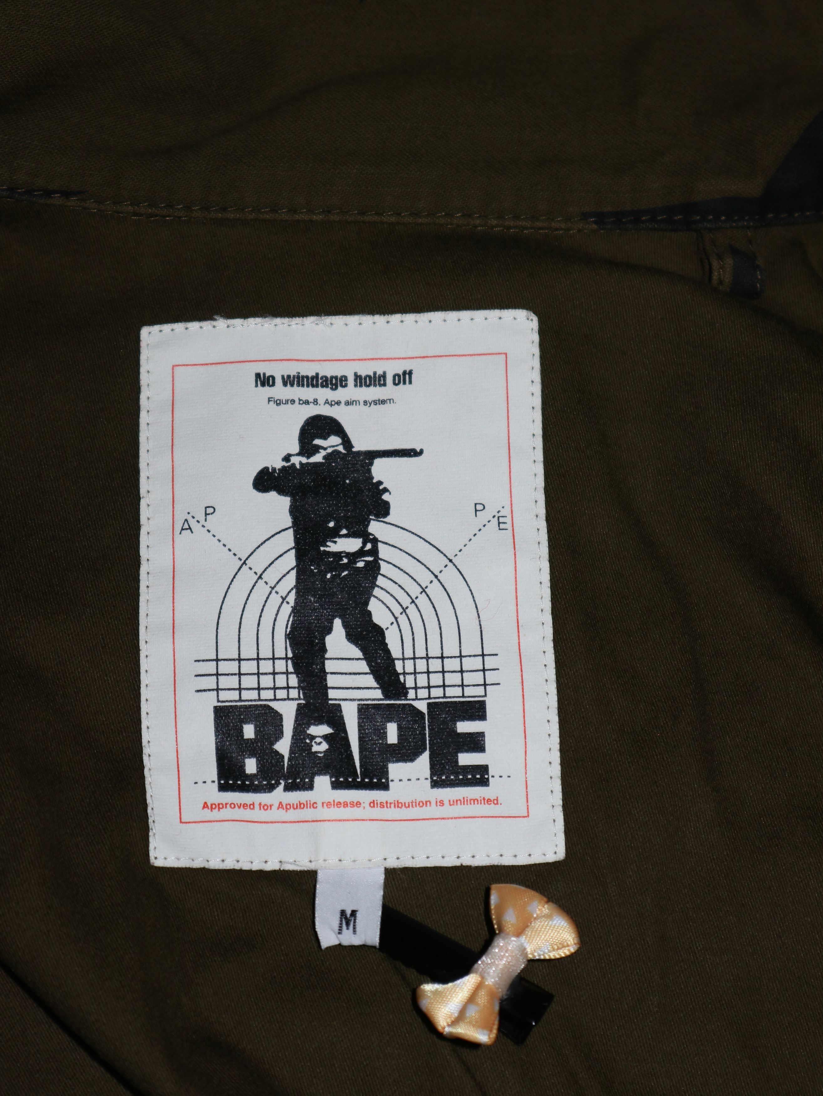 Bape Bapesta Logo M-65 Jacket Size US M / EU 48-50 / 2 - 7 Thumbnail