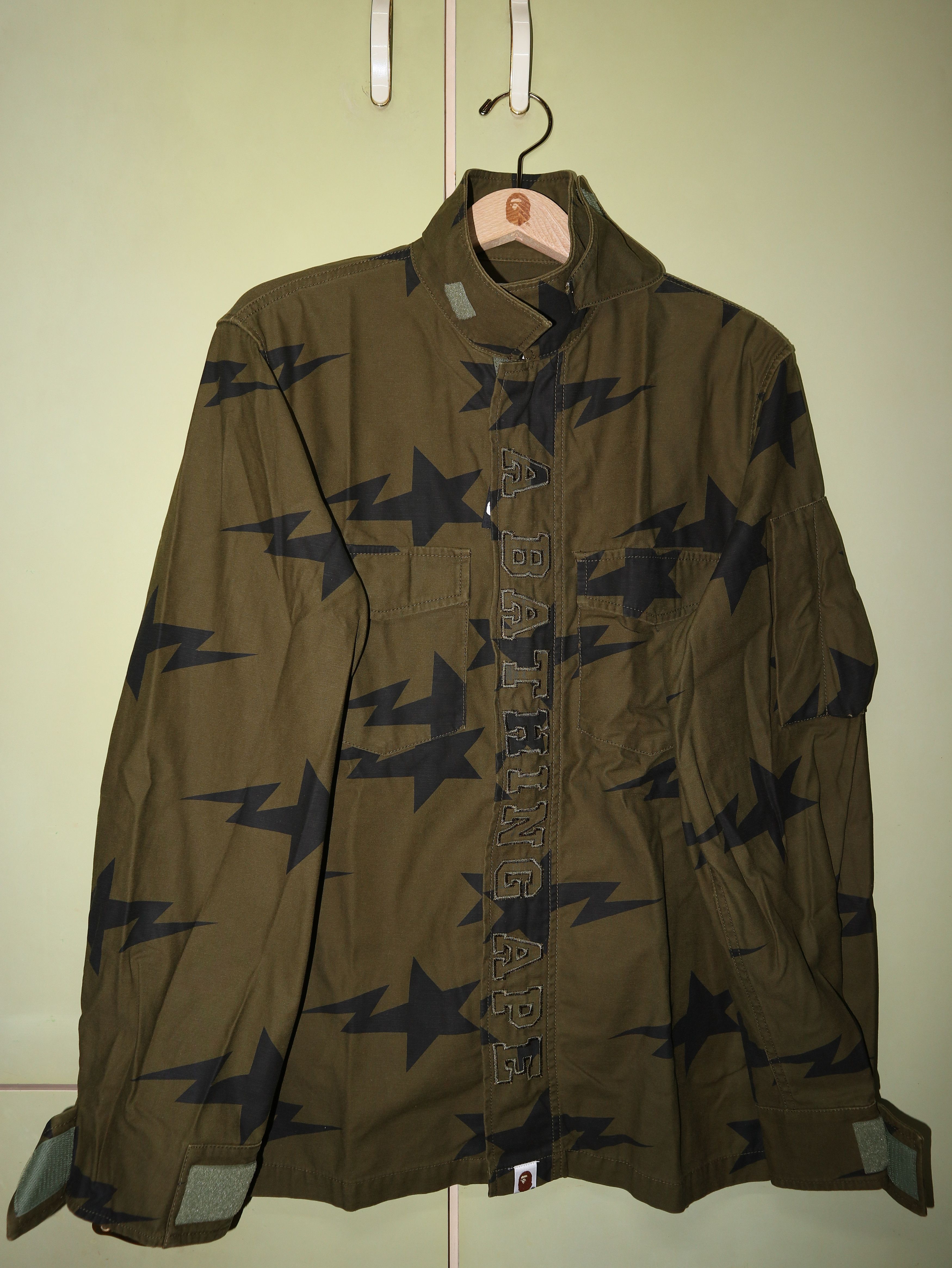 Bape Bapesta Logo M-65 Jacket Size US M / EU 48-50 / 2 - 2 Thumbnail