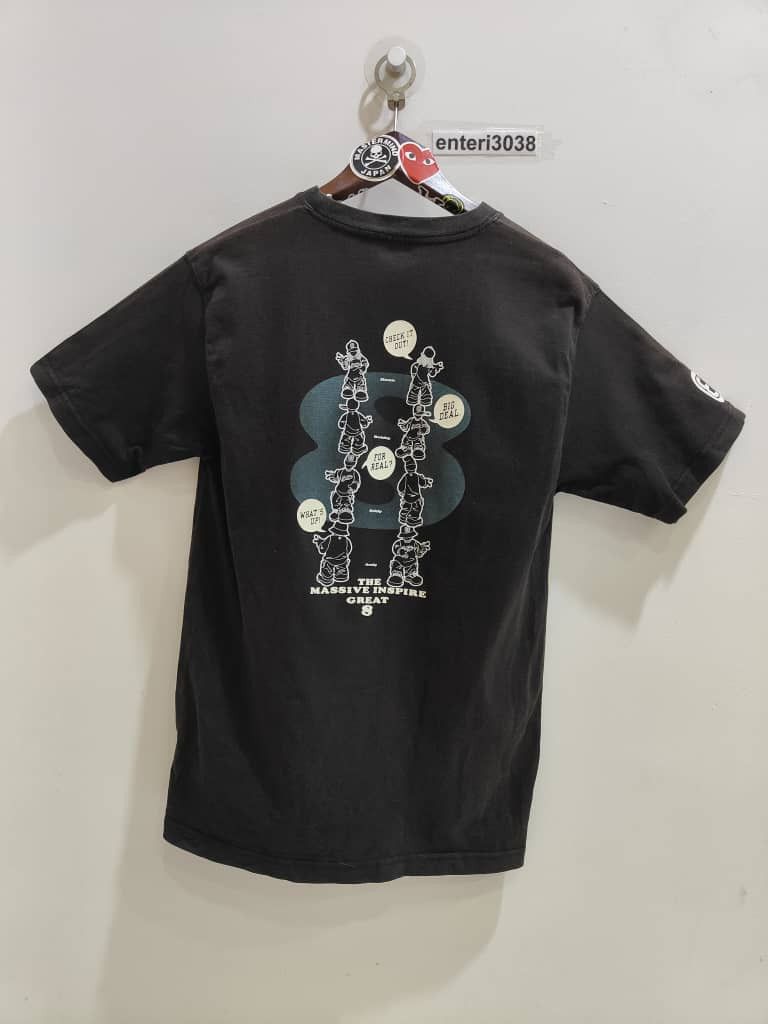 Japanese Brand vintage Streetwear Hip Hop The Massive Inspire Great 8 Big Size US L / EU 52-54 / 3 - 7 Thumbnail