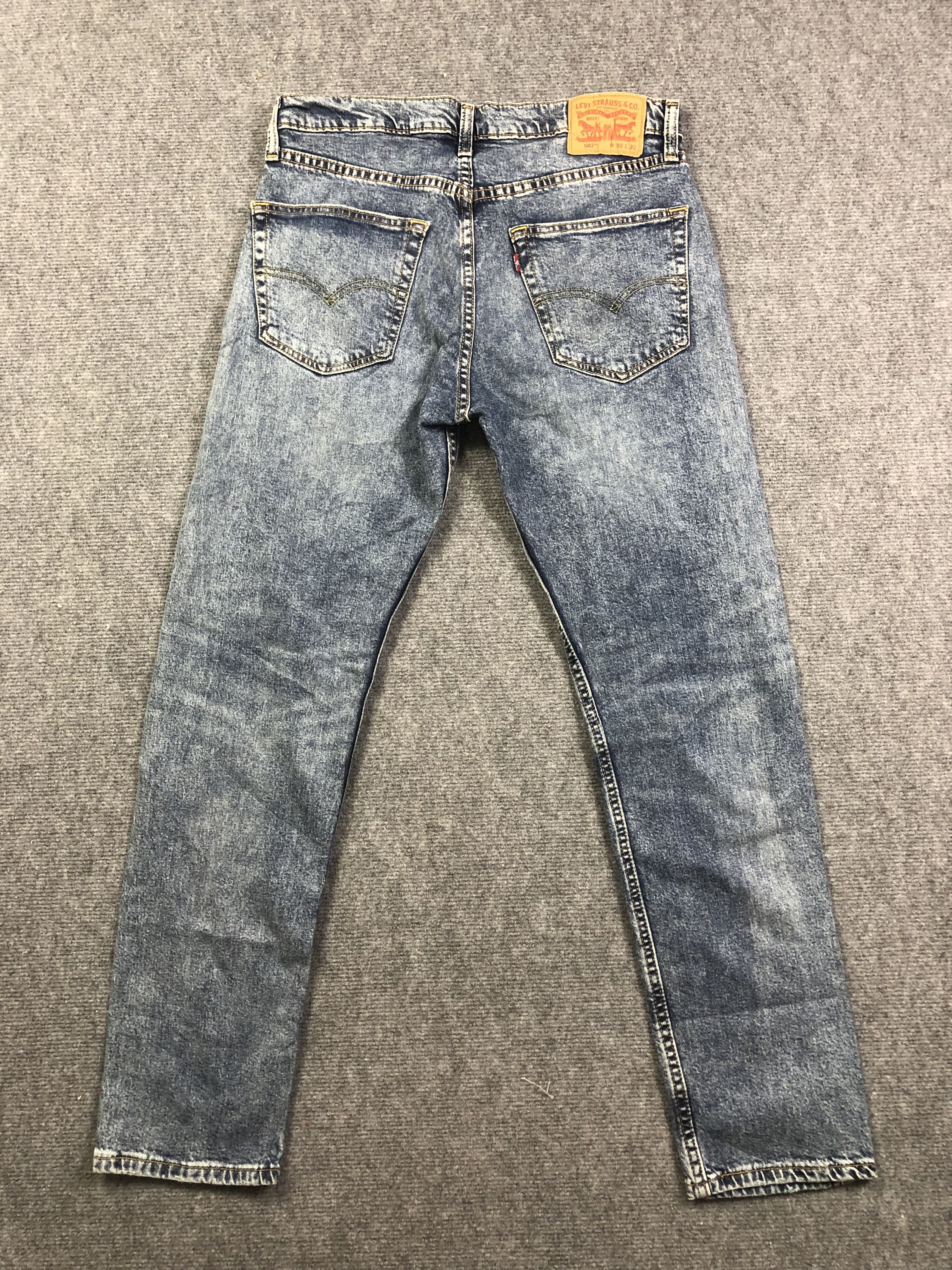 Levi's Levis 502 Blue Jeans 34x30 Size US 34 / EU 50 - 11 Thumbnail