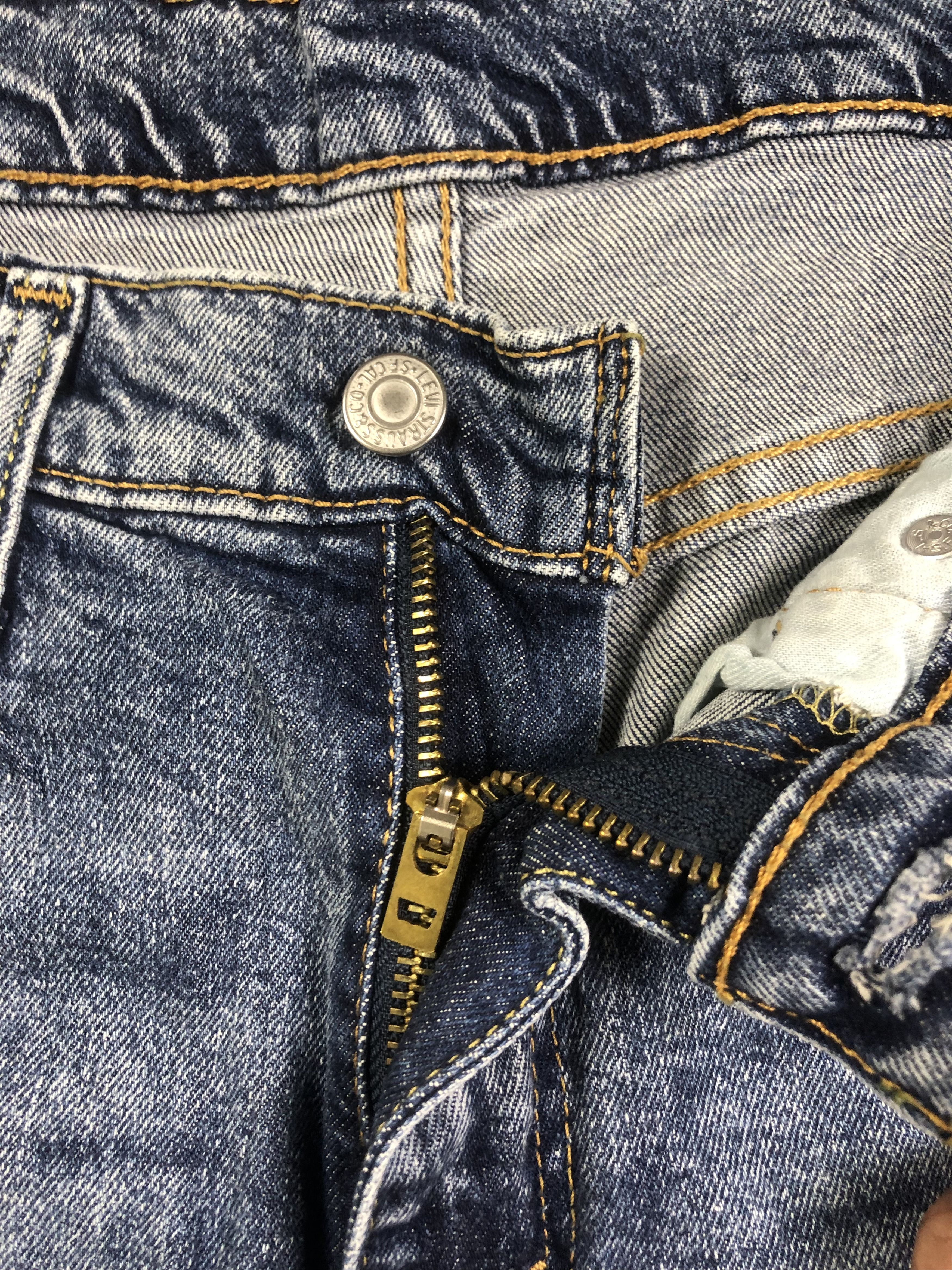 Levi's Levis 502 Blue Jeans 34x30 Size US 34 / EU 50 - 3 Thumbnail