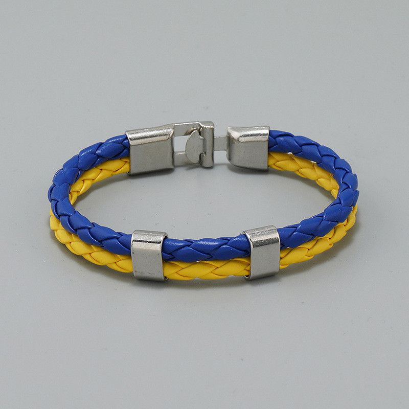 Jewelry Multi-layer Woven Leather Bracelet Size ONE SIZE - 4 Thumbnail