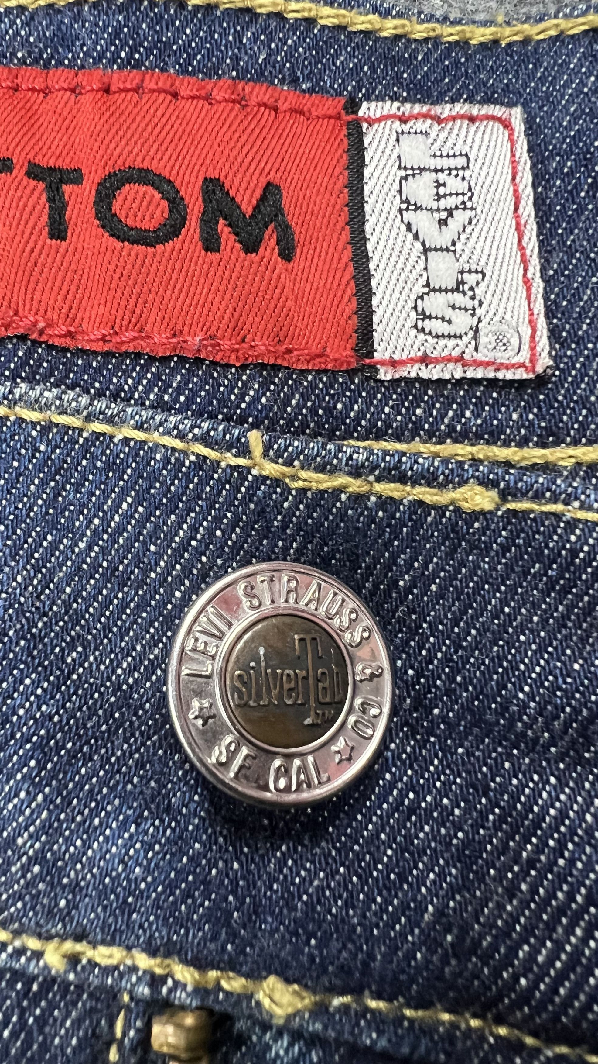 Levi's × Vintage 🔥 Bell Bottom🔥SilverTab Levis Size 29" - 4 Thumbnail
