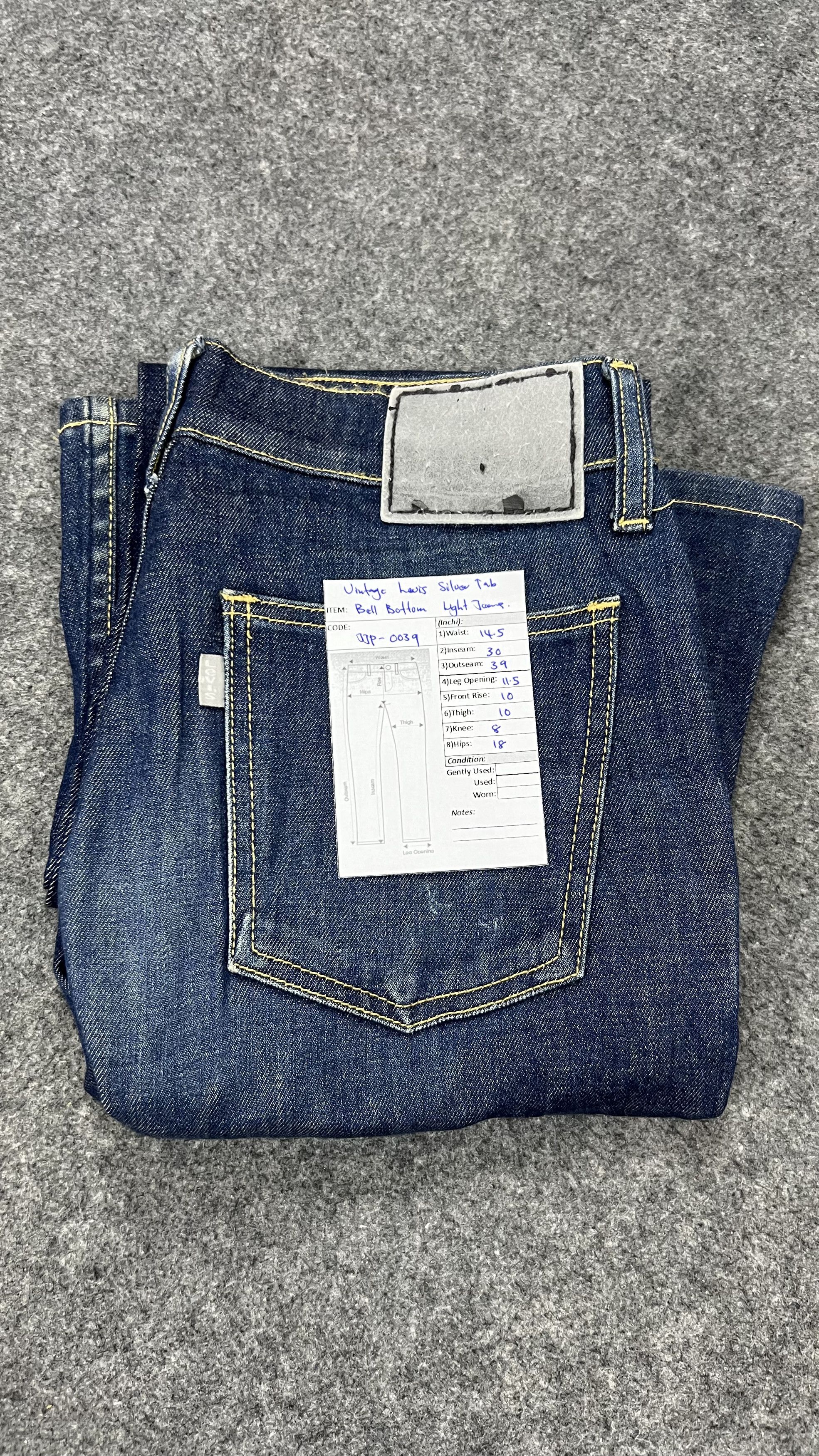 Levi's × Vintage 🔥 Bell Bottom🔥SilverTab Levis Size 29" - 16 Thumbnail