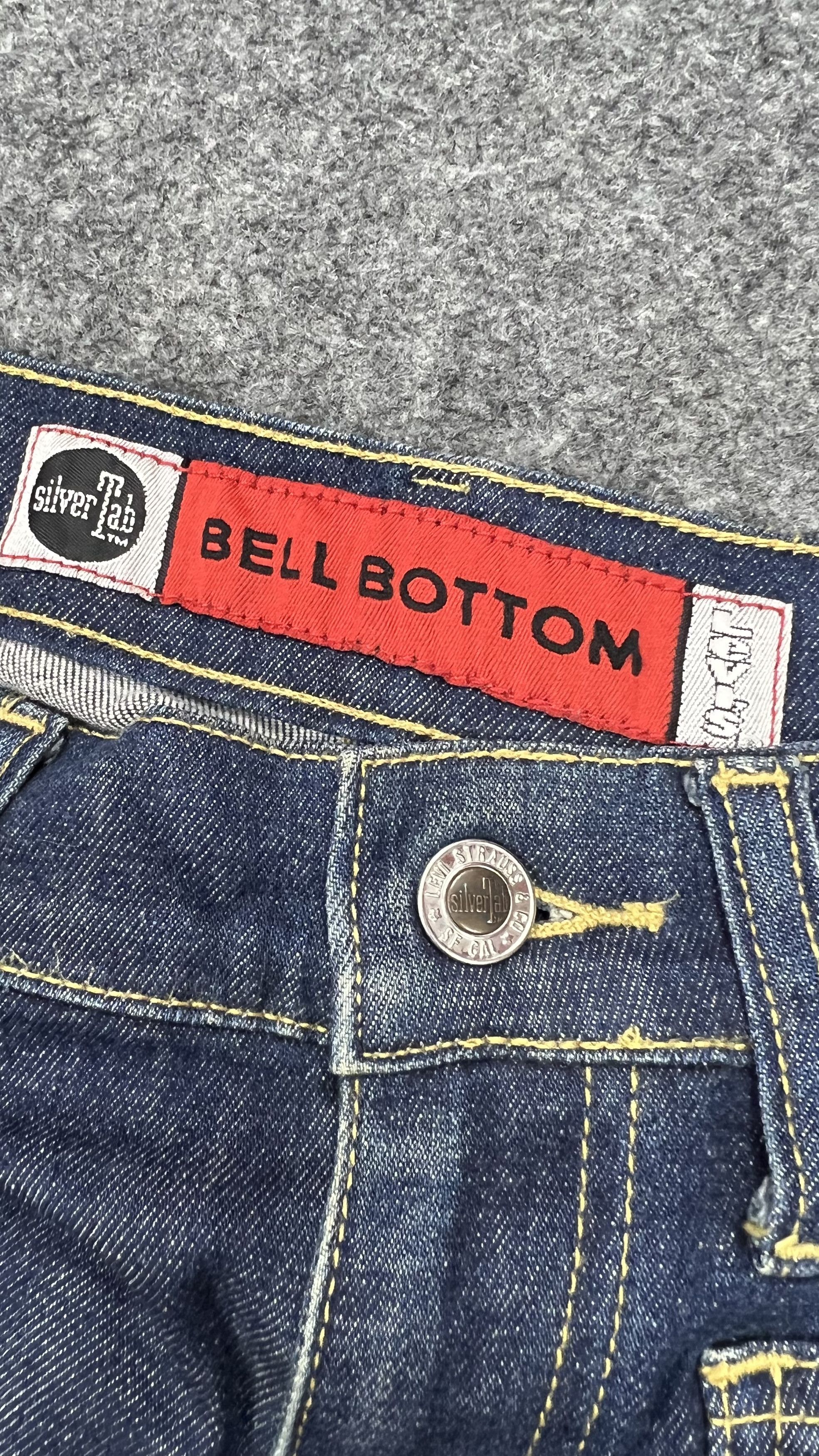 Levi's × Vintage 🔥 Bell Bottom🔥SilverTab Levis Size 29" - 7 Thumbnail