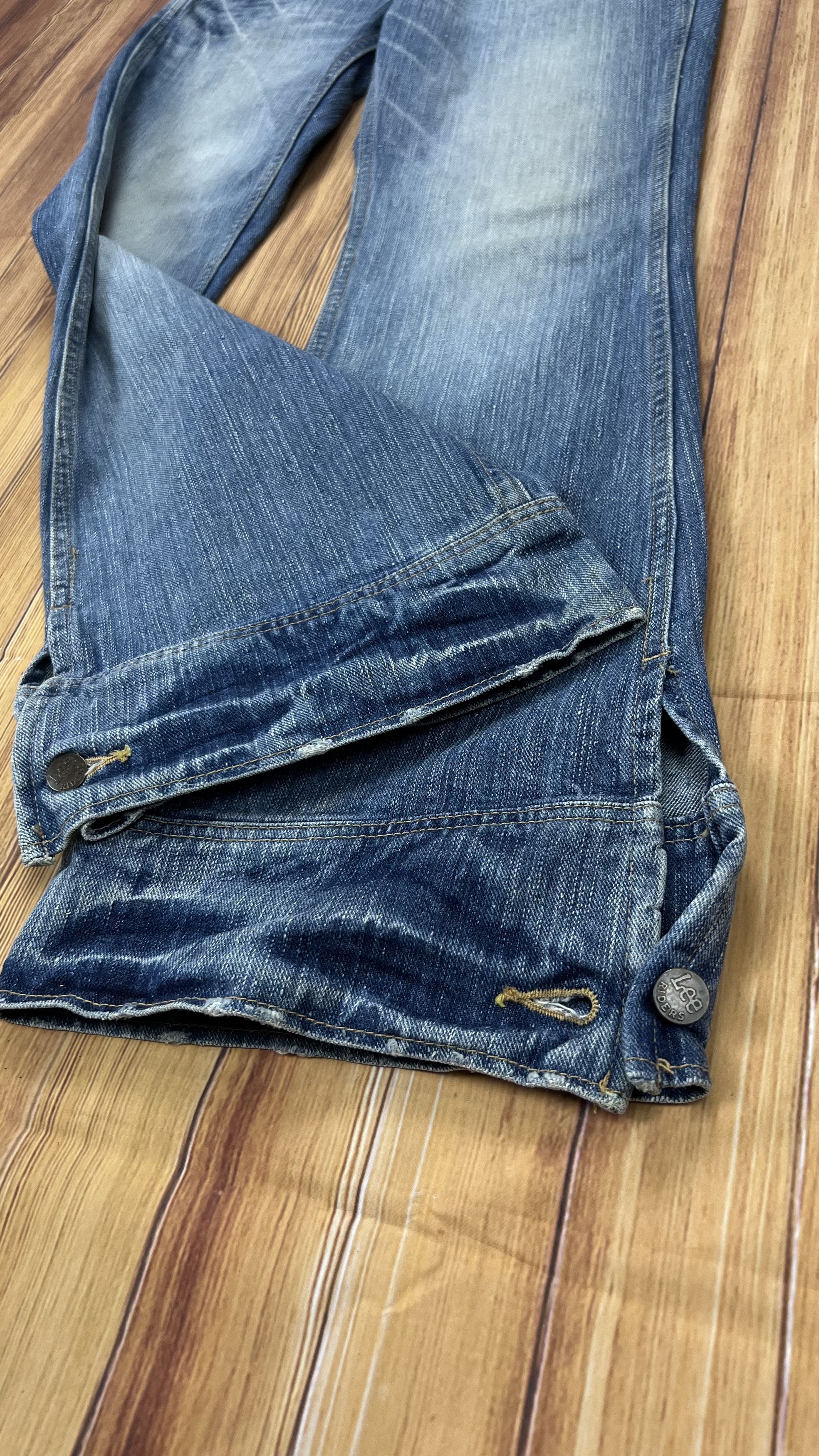 Lee Bell Bottom Lee Rider x Goya By Junmen Vintage Jeans Size US 33 - 4 Thumbnail