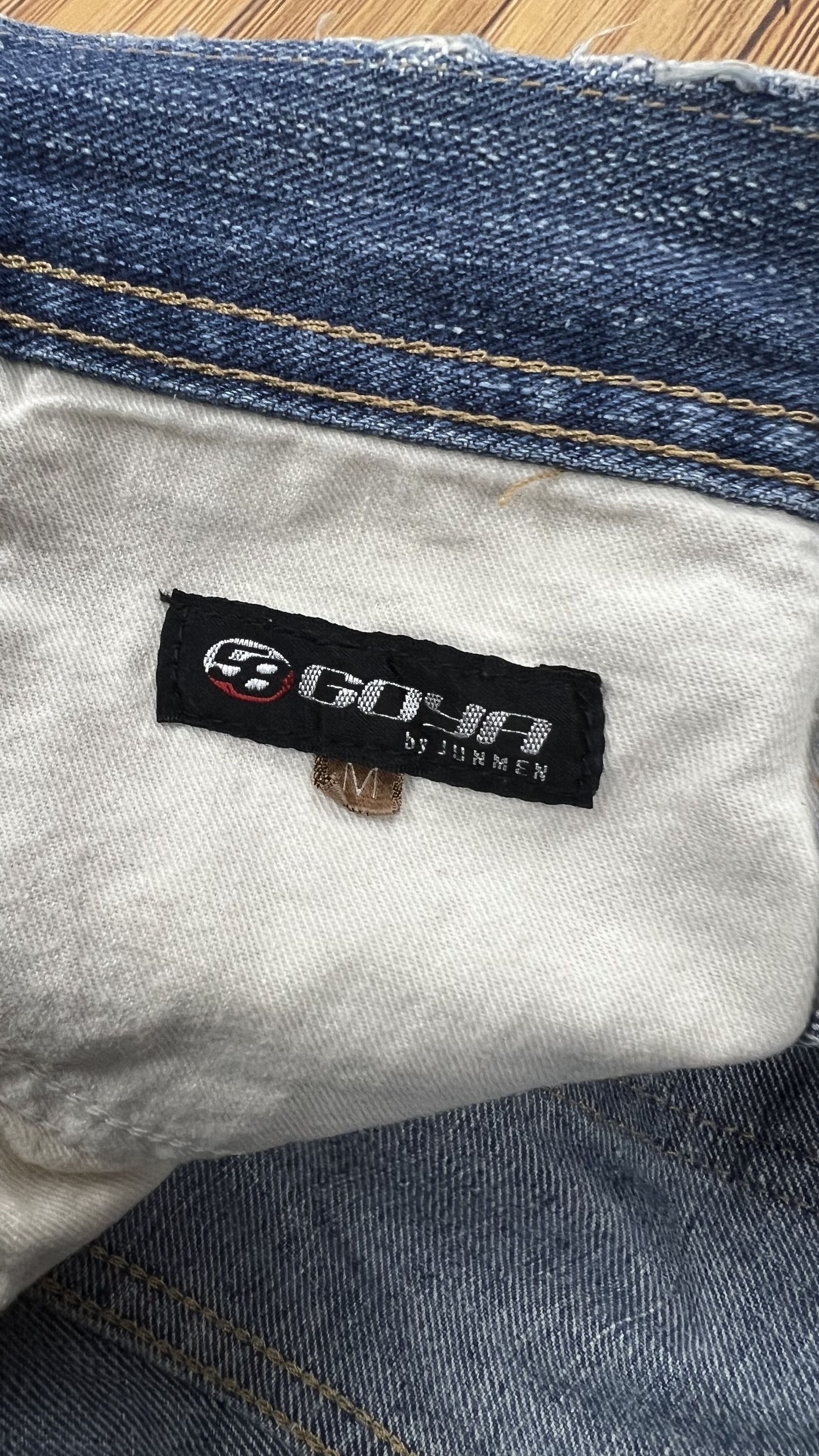 Lee Bell Bottom Lee Rider x Goya By Junmen Vintage Jeans Size US 33 - 19 Thumbnail