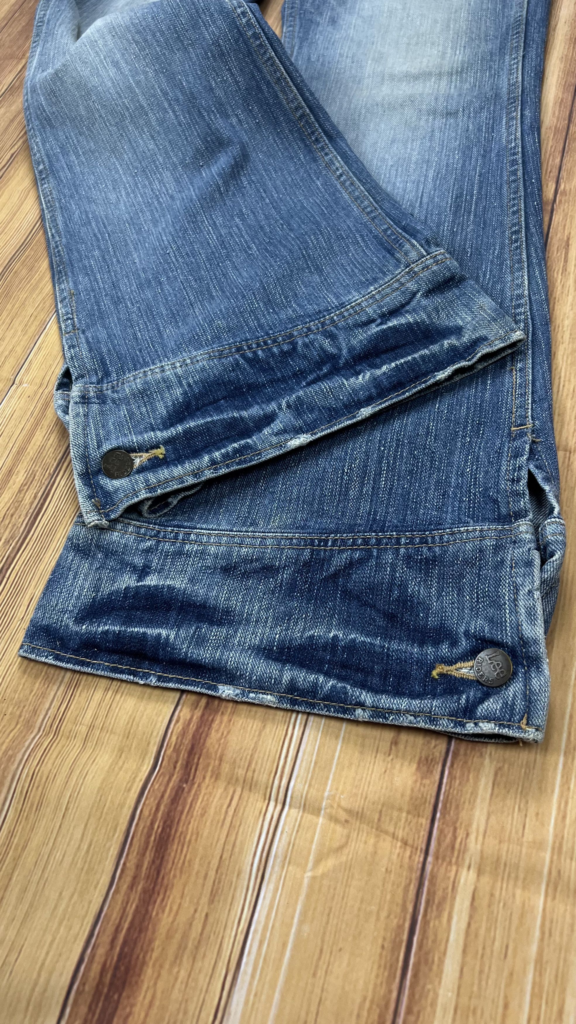 Lee Bell Bottom Lee Rider x Goya By Junmen Vintage Jeans Size US 33 - 3 Thumbnail