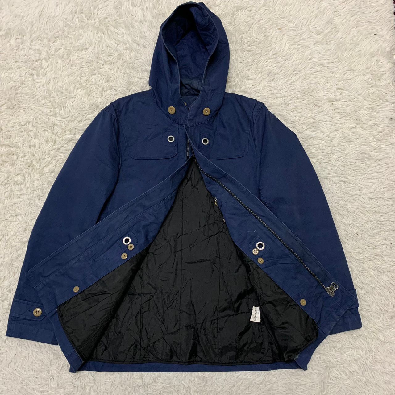 ジャケット・アウター 00s TAKEO KIKUCHI blouson hoodie jacket Vintage!! Takeo Kikuchi Multi Pocket Military Style Jacket