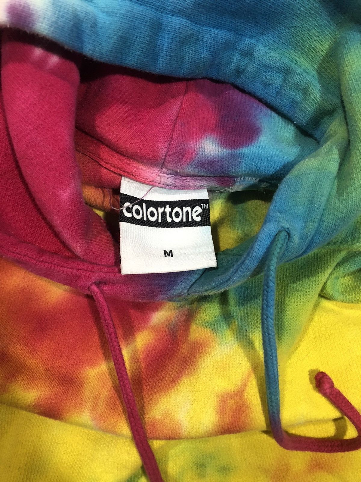 Vintage vintage tie dye hoodie Size US M / EU 48-50 / 2 - 3 Thumbnail