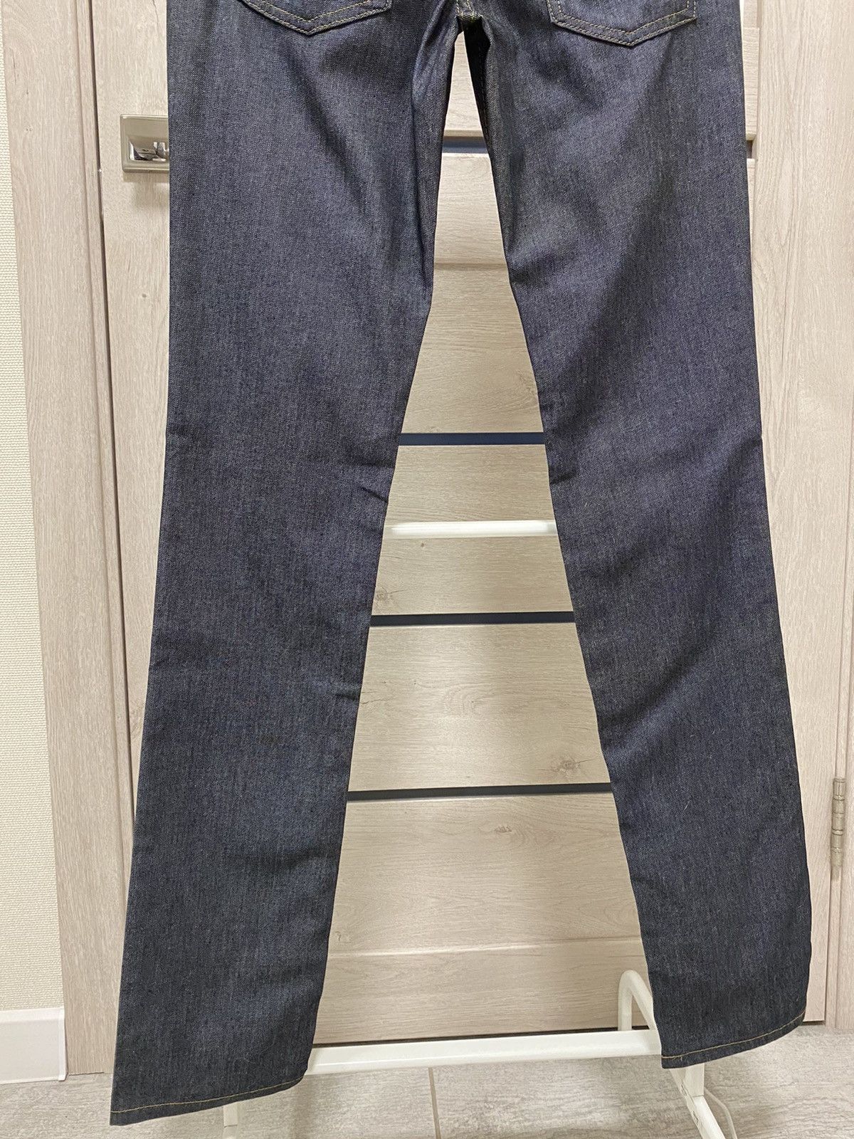 John Galliano × Vintage NWT Galliano Vintage Made in Italy Dark Grey Women’s Jeans Size 26" / US 2 / IT 38 - 10 Thumbnail