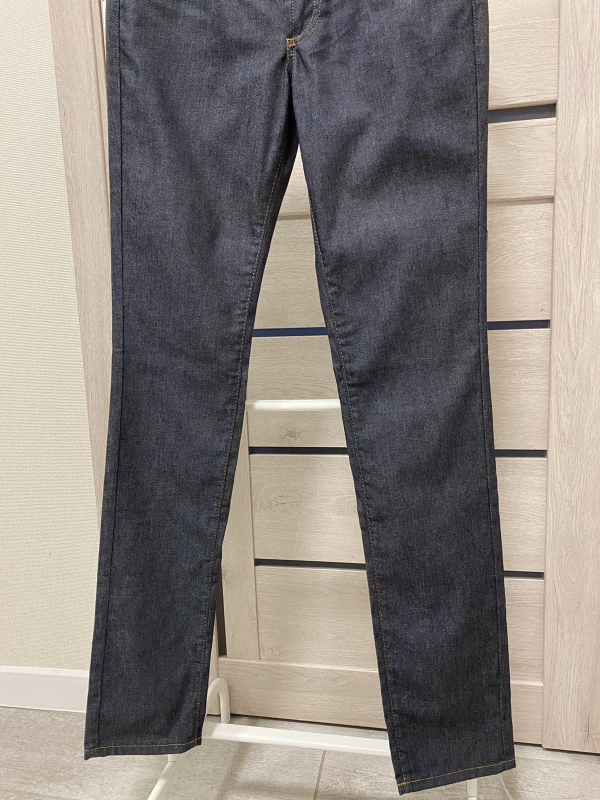 John Galliano × Vintage NWT Galliano Vintage Made in Italy Dark Grey Women’s Jeans Size 26" / US 2 / IT 38 - 7 Thumbnail