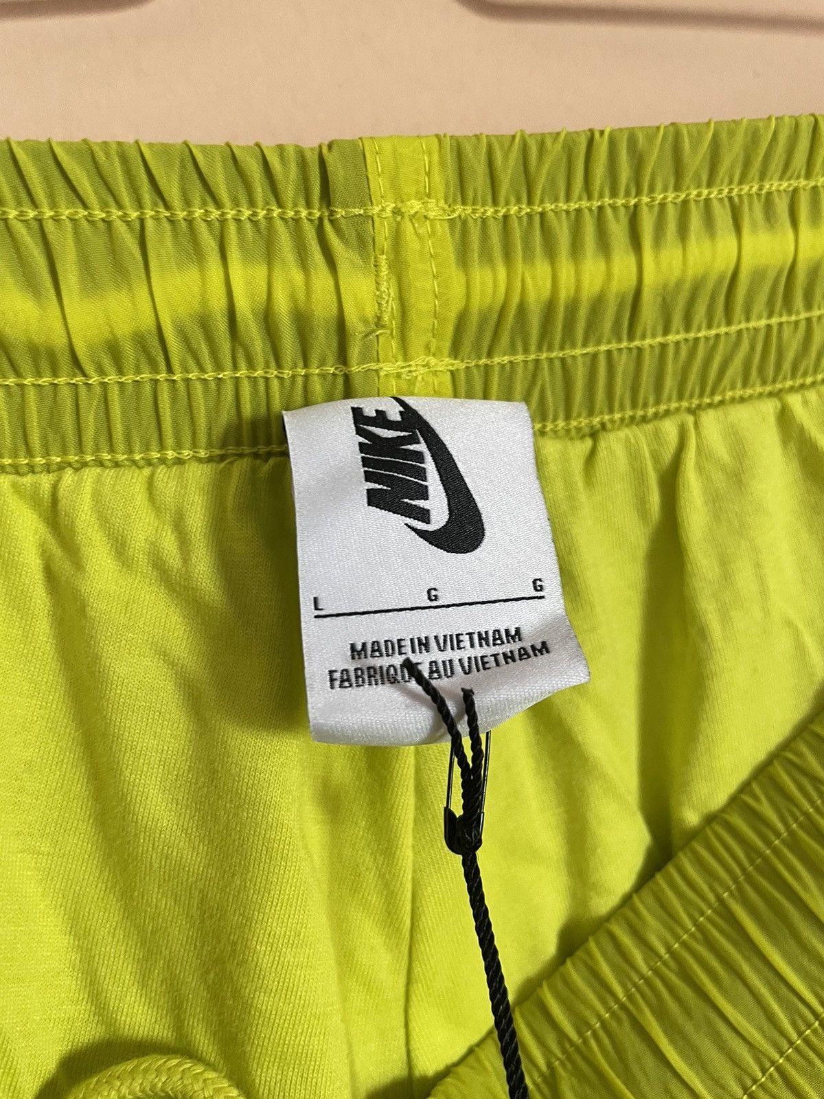 Kim Jones Kim Jones of Dior X Nike Lab Lime Nylon Trackpants Size US 32 / EU 48 - 5 Thumbnail