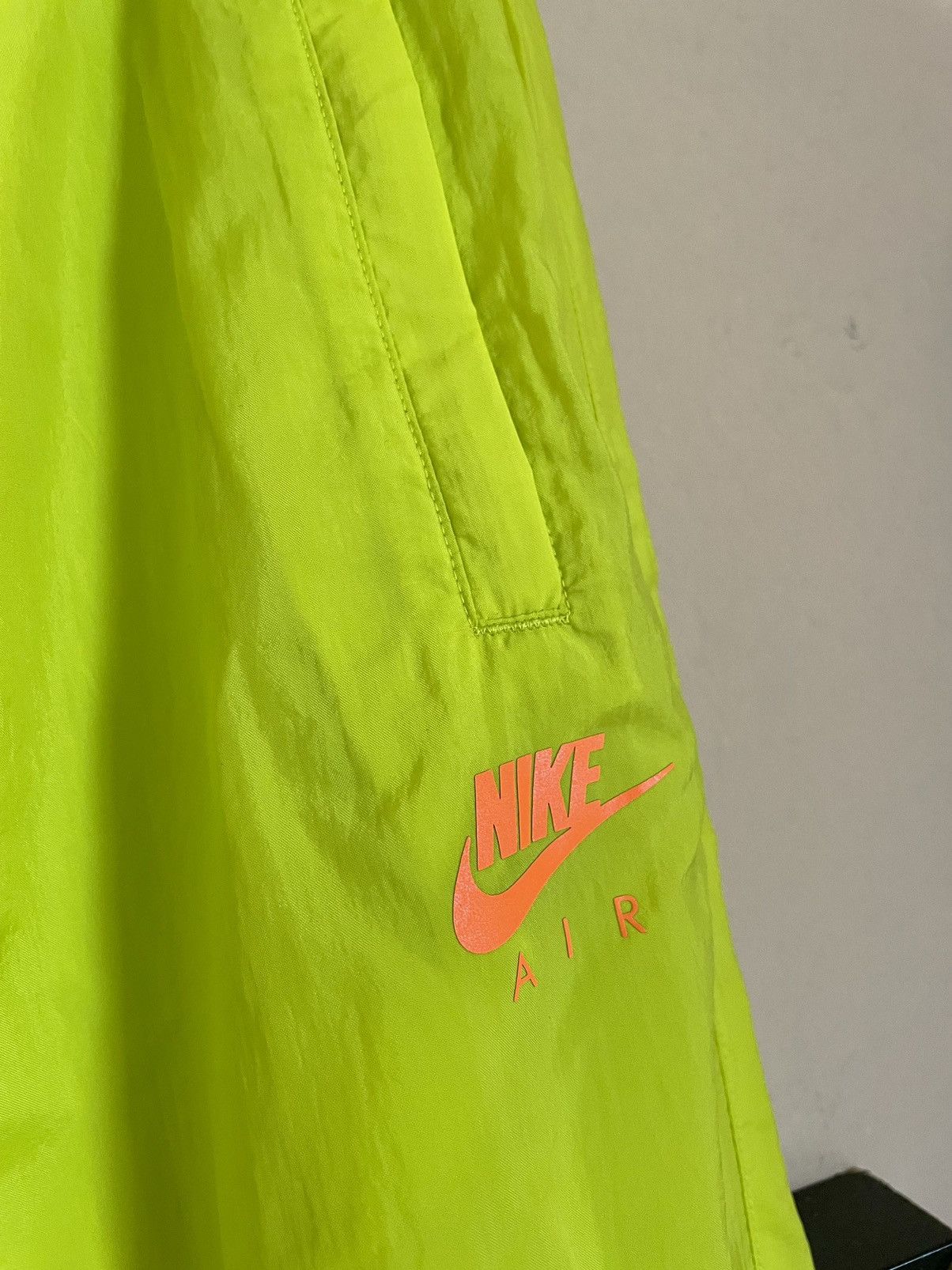 Kim Jones Kim Jones of Dior X Nike Lab Lime Nylon Trackpants Size US 32 / EU 48 - 4 Thumbnail