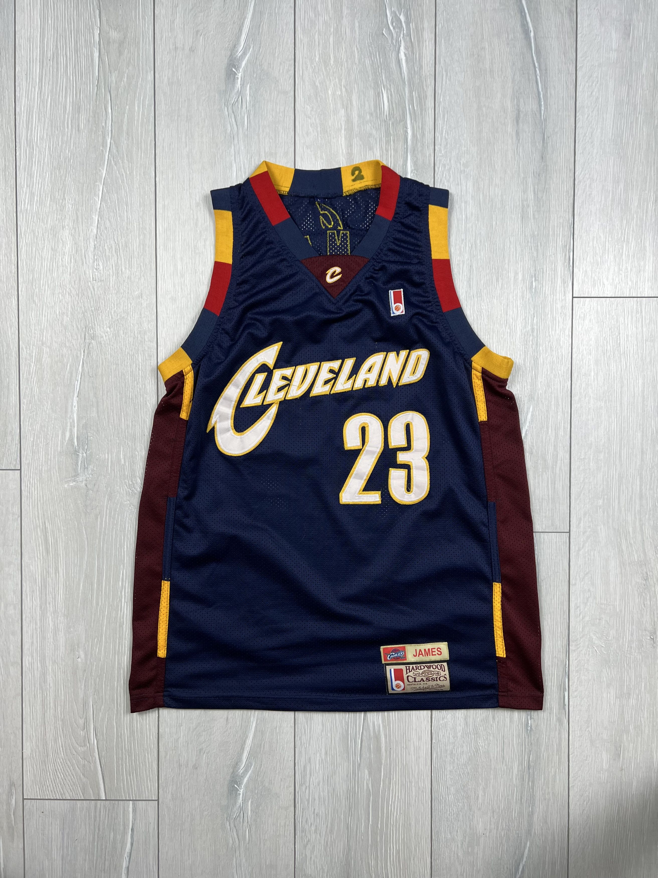 Hardwood Classics Cleveland Lebron James Basketball Jersey