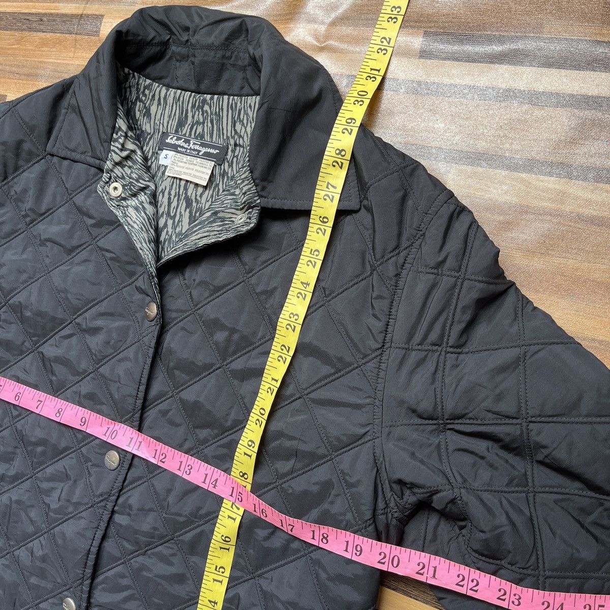 Salvatore Ferragamo Salvatore Ferragamo Quilted Jacket Made In Italy Size US M / EU 48-50 / 2 - 9 Thumbnail