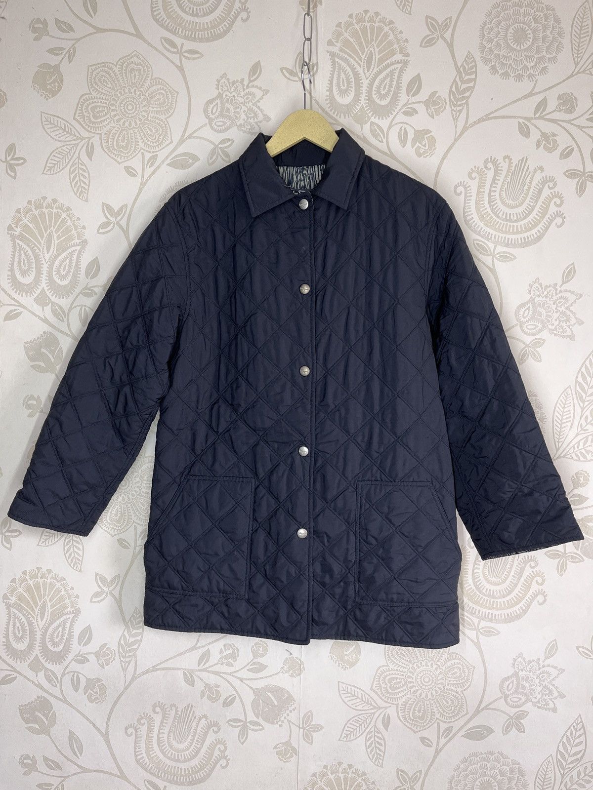 Salvatore Ferragamo Salvatore Ferragamo Quilted Jacket Made In Italy Size US M / EU 48-50 / 2 - 14 Thumbnail