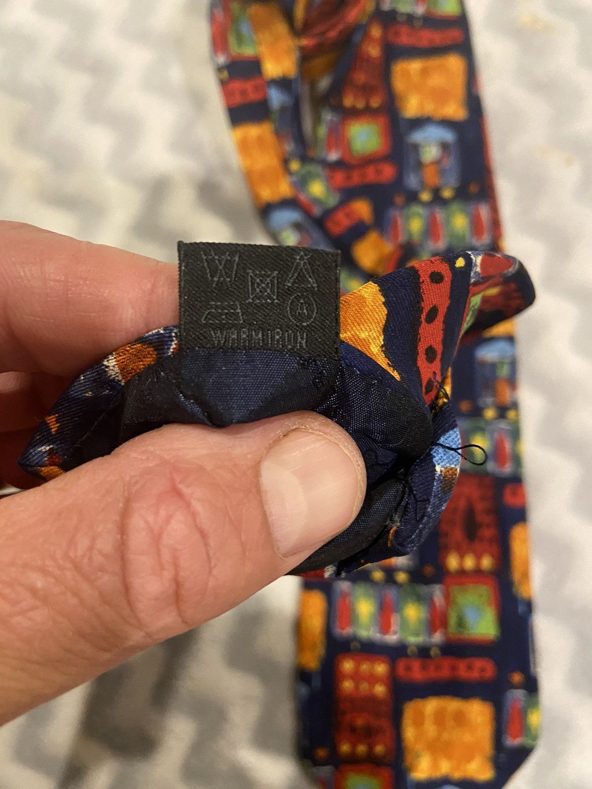 Other Sportscraft man’s Tie. Made in Italy. 100 silk Size ONE SIZE - 4 Thumbnail