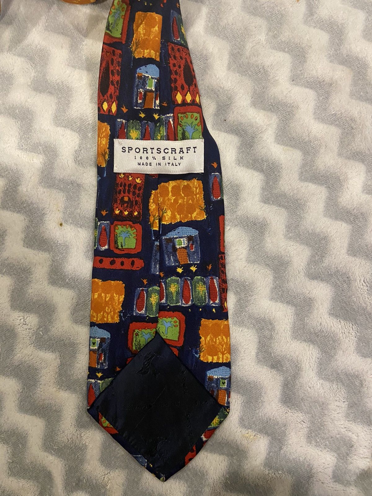Other Sportscraft man’s Tie. Made in Italy. 100 silk Size ONE SIZE - 7 Thumbnail