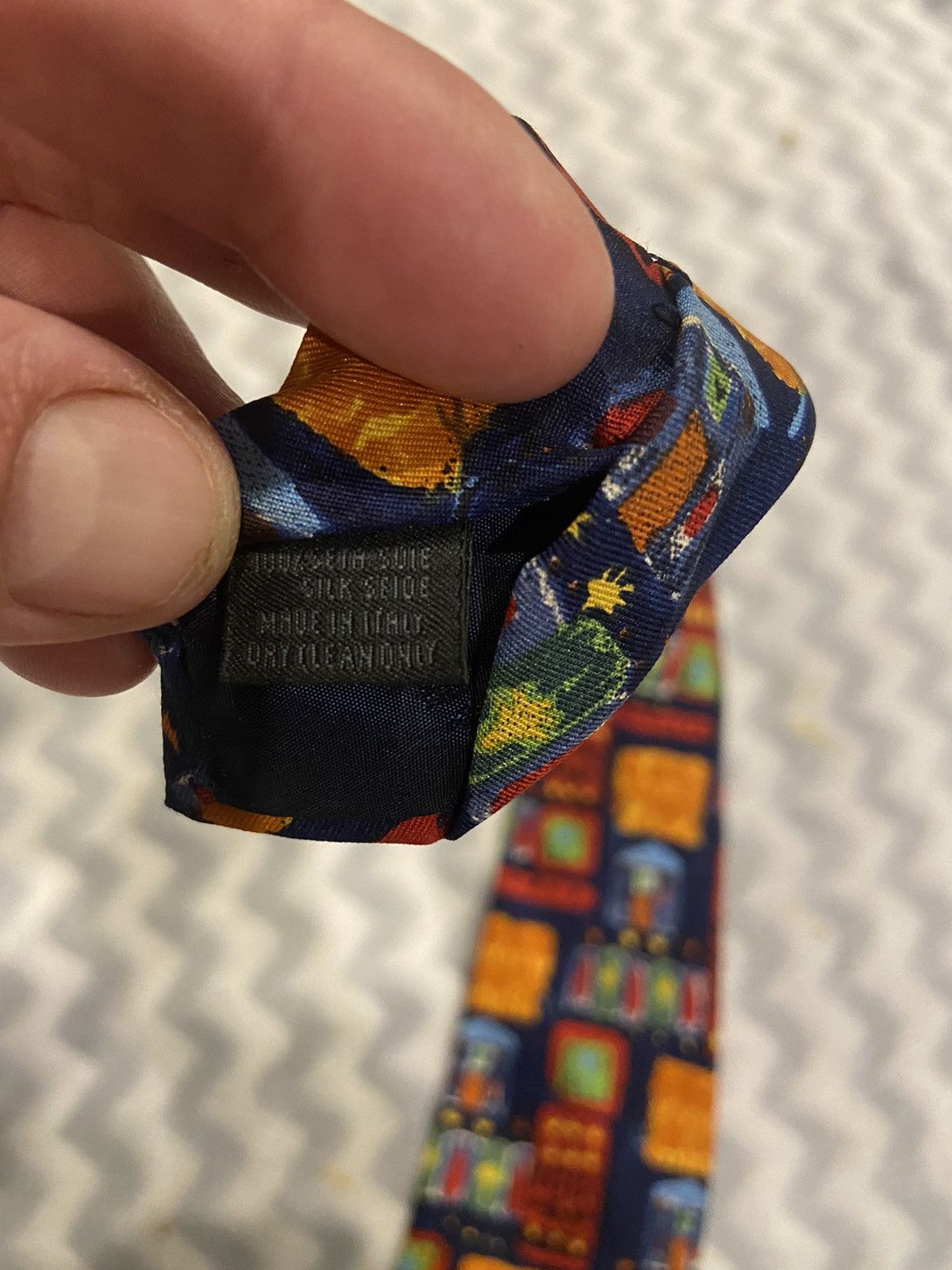Other Sportscraft man’s Tie. Made in Italy. 100 silk Size ONE SIZE - 3 Thumbnail