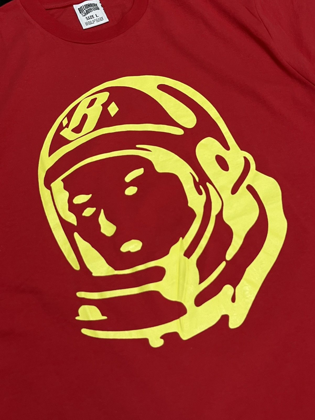Billionaire Boys Club Billionaire Boys Club BBC Helmet SS Tee Red Large Size US L / EU 52-54 / 3 - 2 Thumbnail