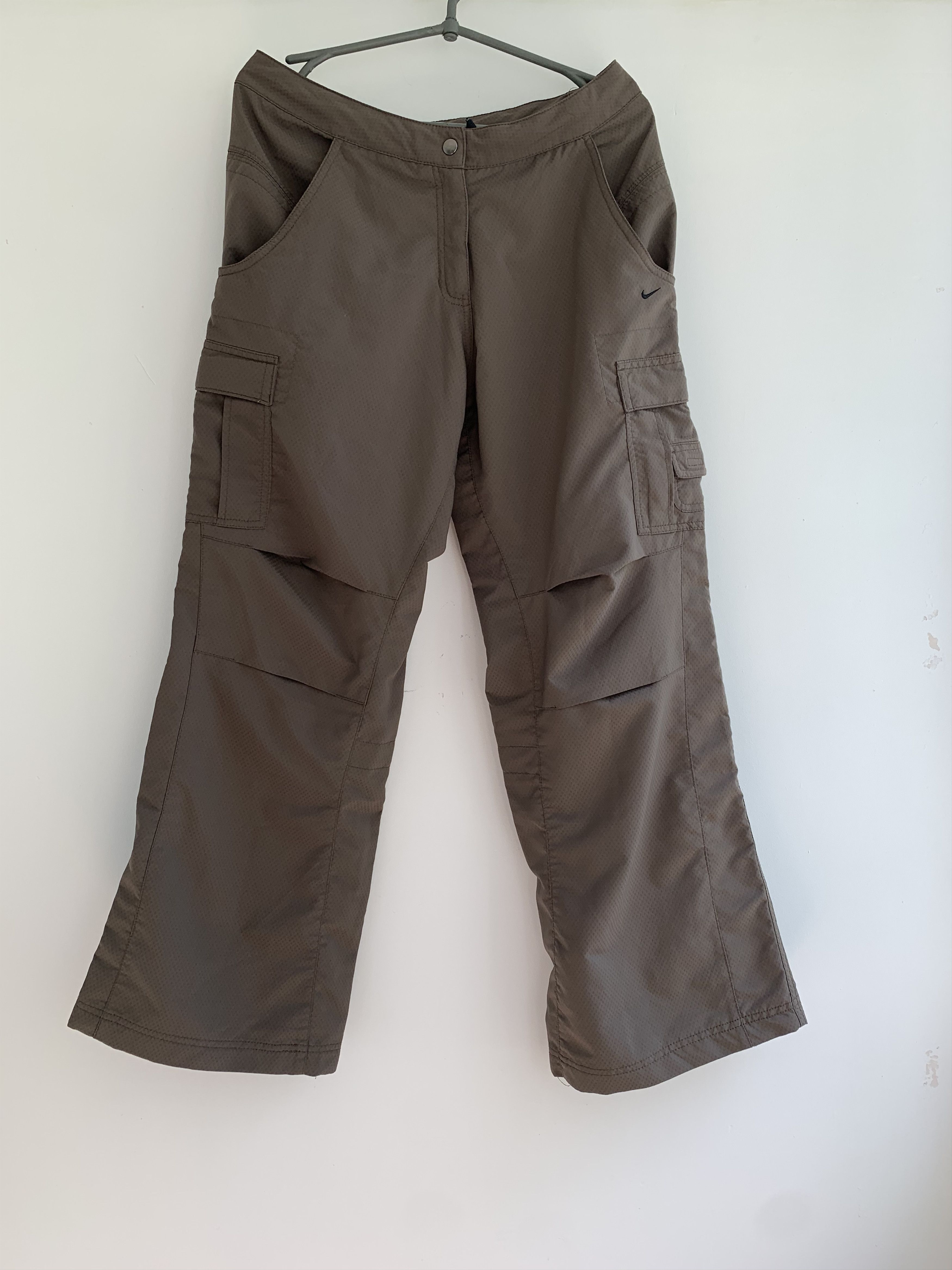 Nike Nike vintage cargo pants brown Size US 32 / EU 48 - 1 Thumbnail