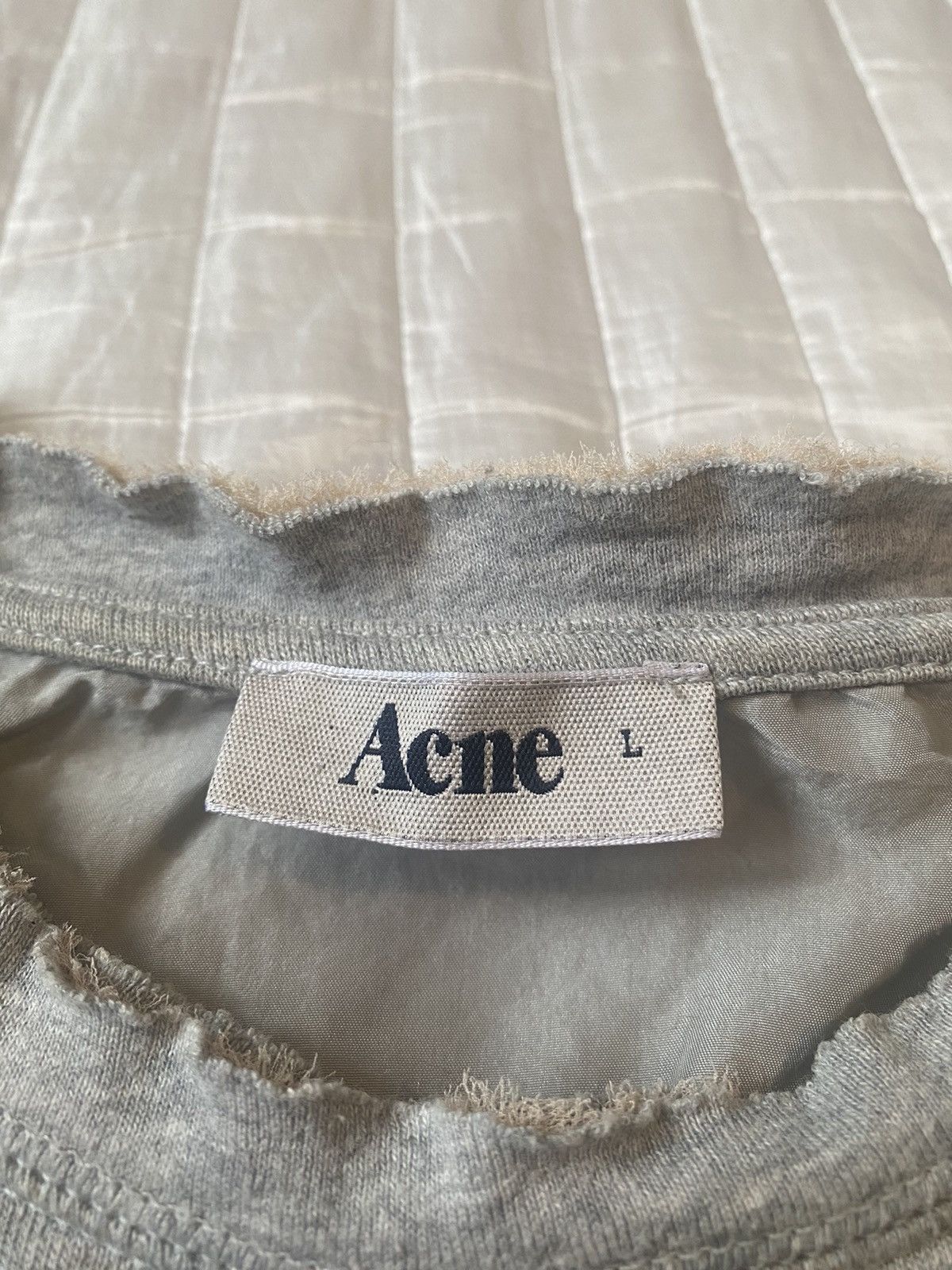 Acne Studios × Vintage Acne Studios Beals Short PSS12 Crewneck Sweatshirt Vintage Size L / US 10 / IT 46 - 2 Thumbnail
