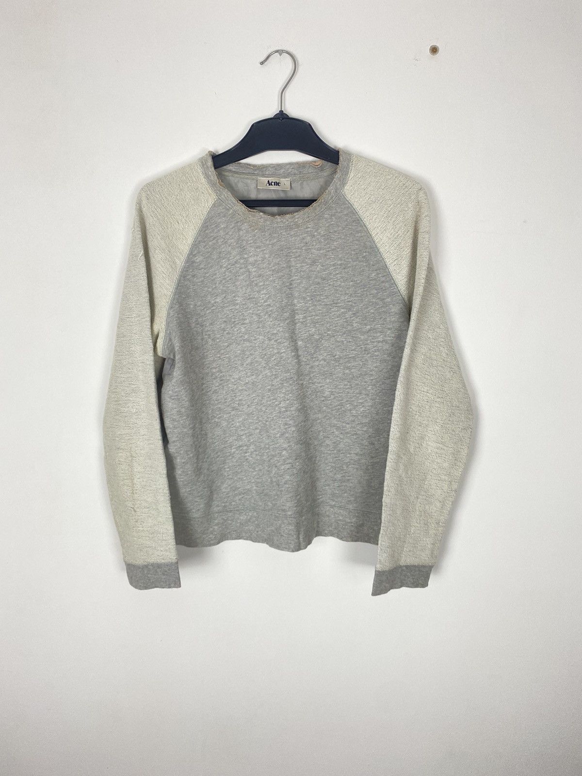 Acne Studios × Vintage Acne Studios Beals Short PSS12 Crewneck Sweatshirt Vintage Size L / US 10 / IT 46 - 11 Thumbnail