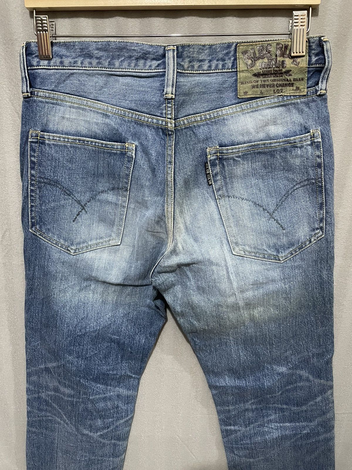 Blue Blue Japan Vintage Blue Blue H.R Market Jeans Size US 30 / EU 46 - 6 Thumbnail