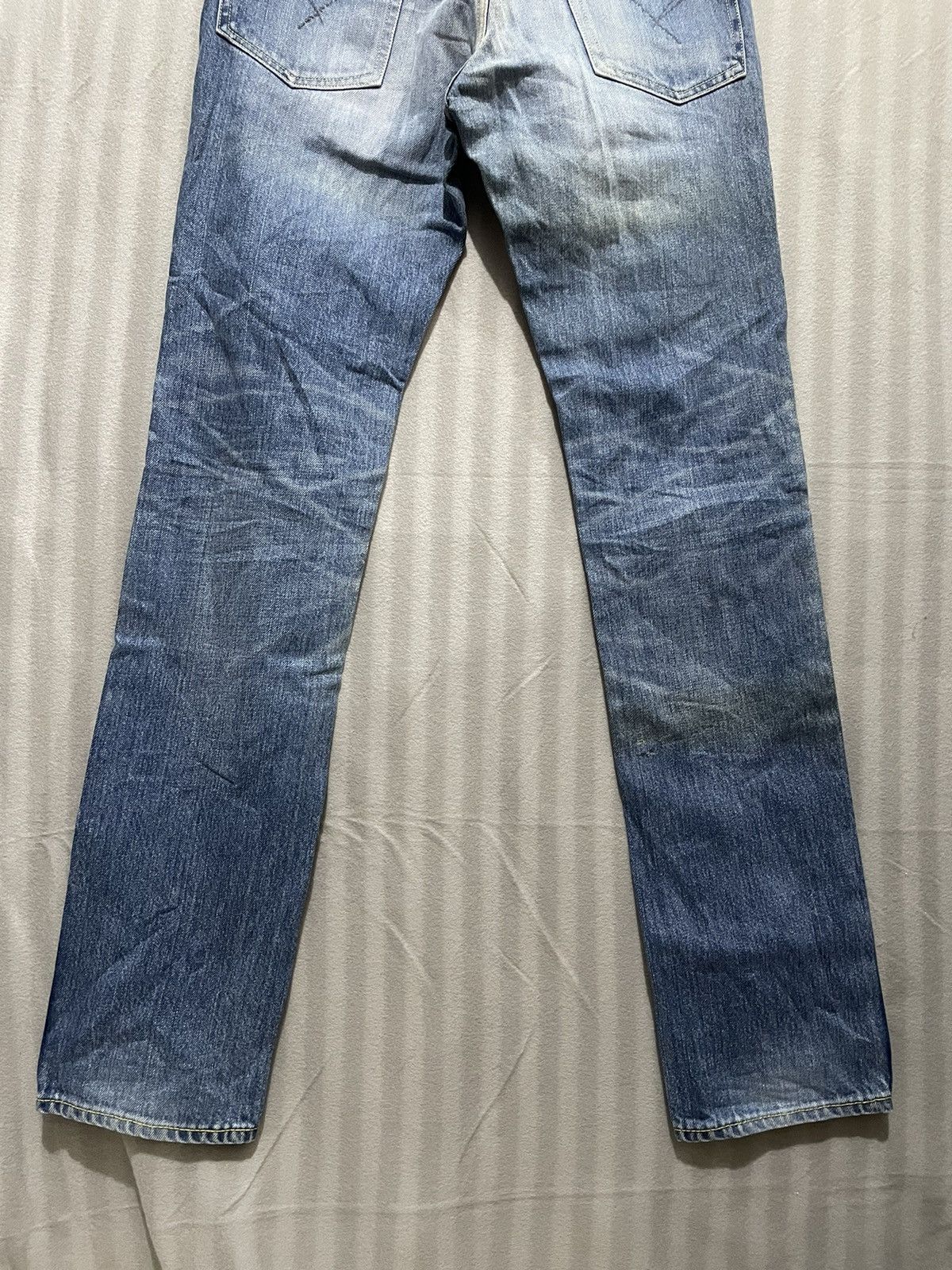 Blue Blue Japan Vintage Blue Blue H.R Market Jeans Size US 30 / EU 46 - 5 Thumbnail
