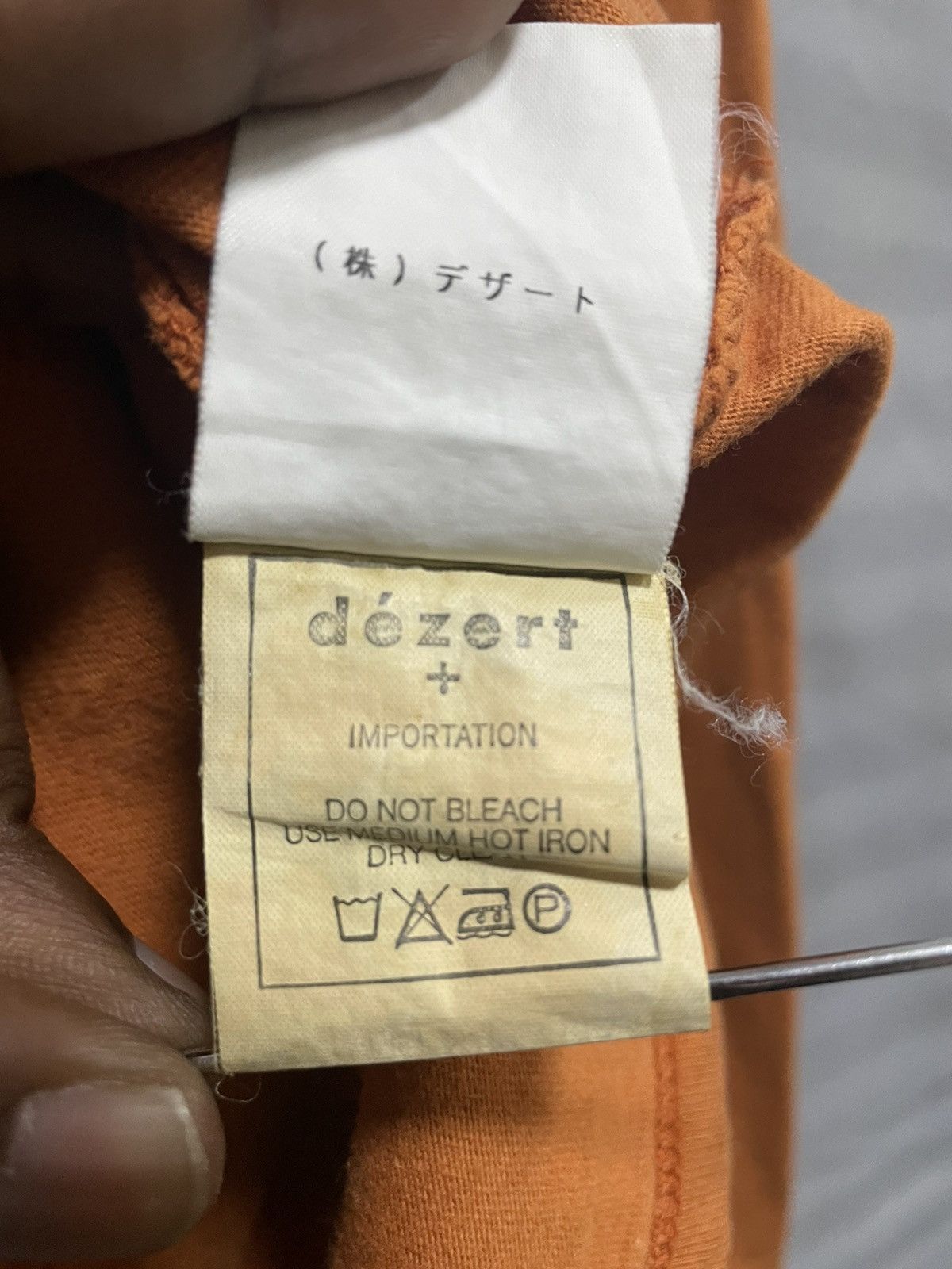 Dezert Rare Dezert Patchwork Front long Sleeve Tee Size US XL / EU 56 / 4 - 6 Thumbnail