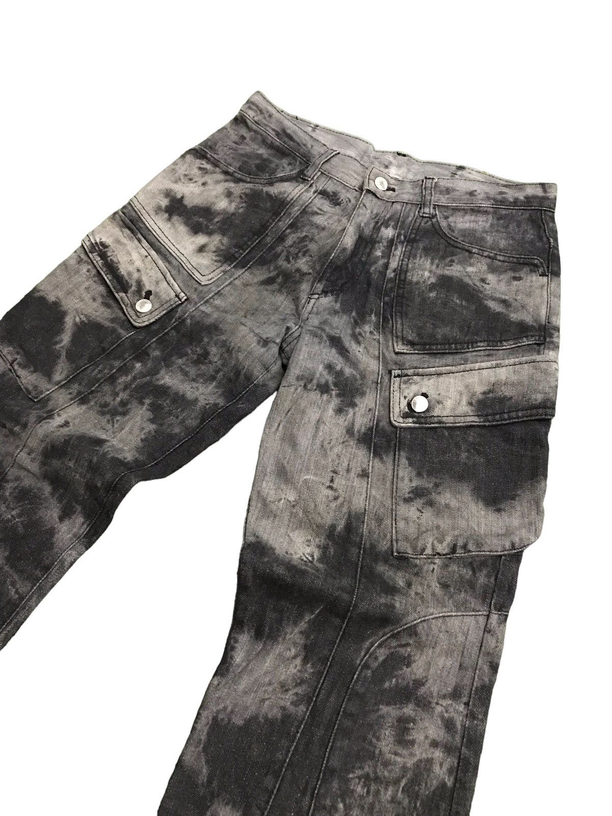 🔥🔥Very Rare Vintage Bernings Sho Bondage Punk Style Denim