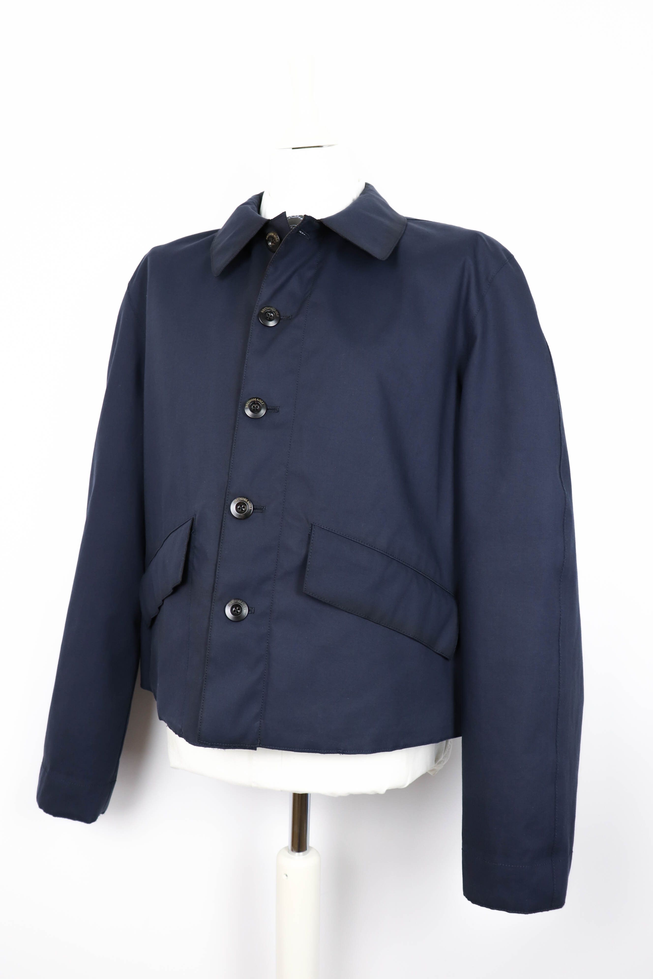 Bruno Magli Bruno Magli 00 Vintage Tech Laser Cut Cropped Jacket Size US L / EU 52-54 / 3 - 4 Thumbnail