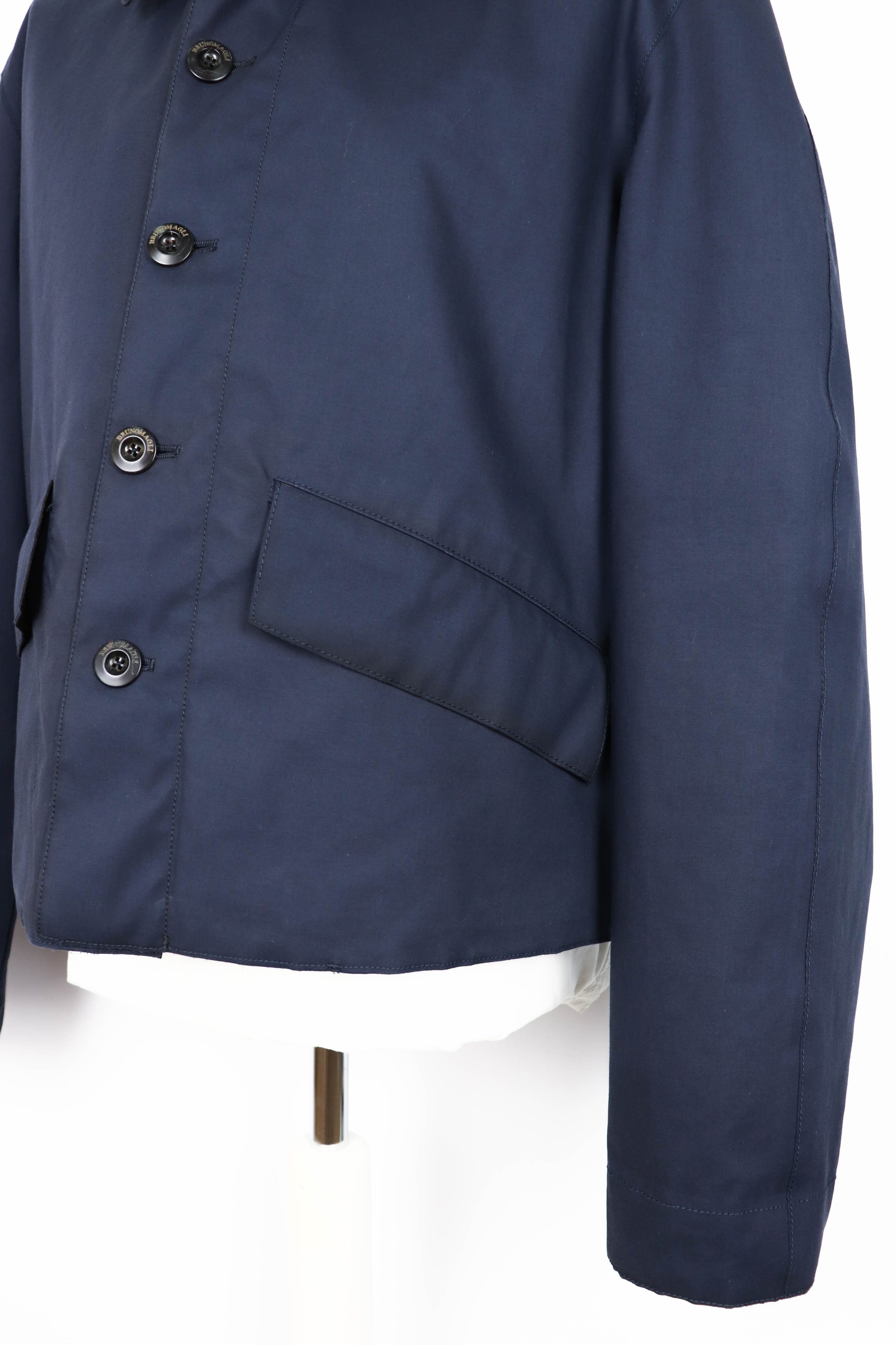 Bruno Magli Bruno Magli 00 Vintage Tech Laser Cut Cropped Jacket Size US L / EU 52-54 / 3 - 6 Thumbnail