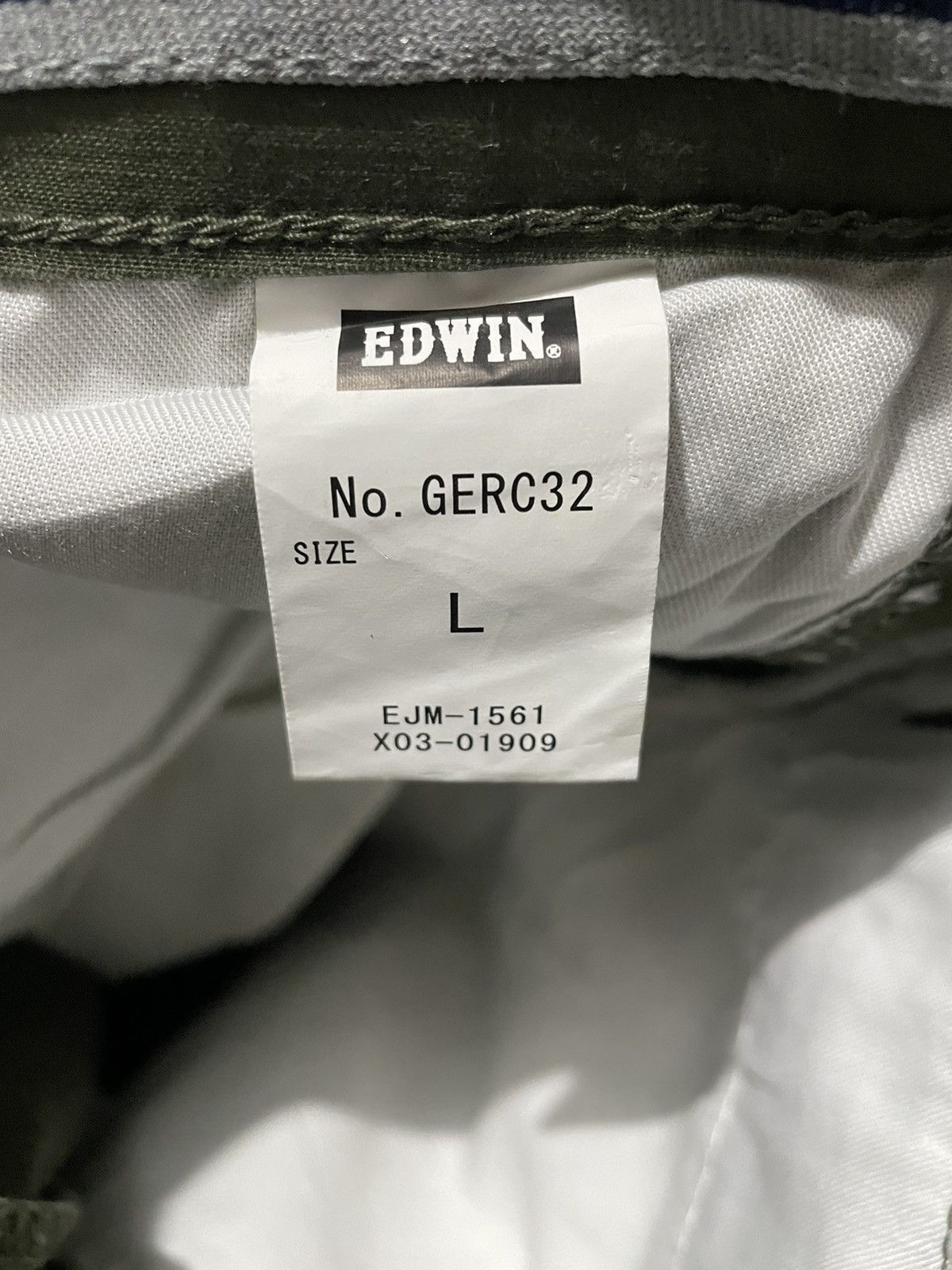 Edwin × Japanese Brand Rare Edwin Military Multi pockets Pants Size US 33 - 8 Thumbnail