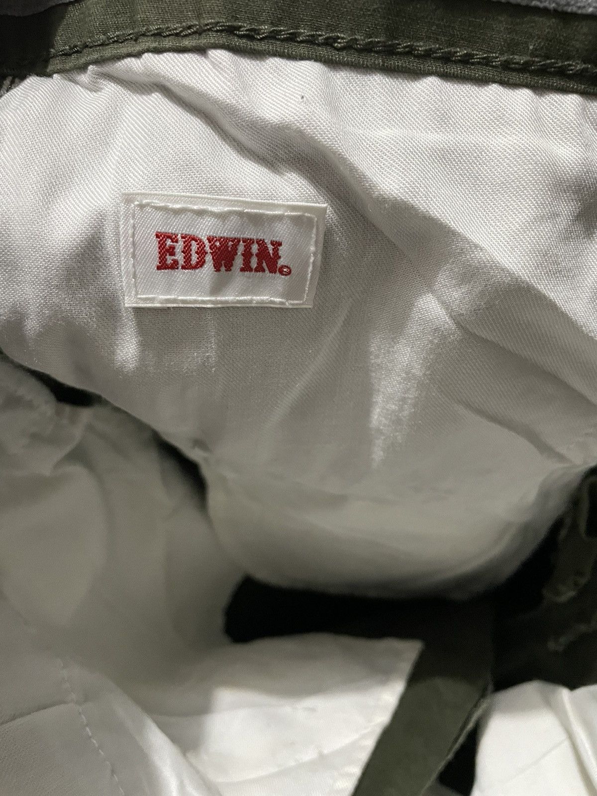 Edwin × Japanese Brand Rare Edwin Military Multi pockets Pants Size US 33 - 9 Thumbnail