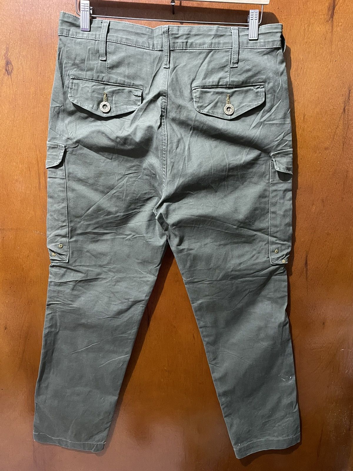 Edwin × Japanese Brand Rare Edwin Military Multi pockets Pants Size US 33 - 5 Thumbnail