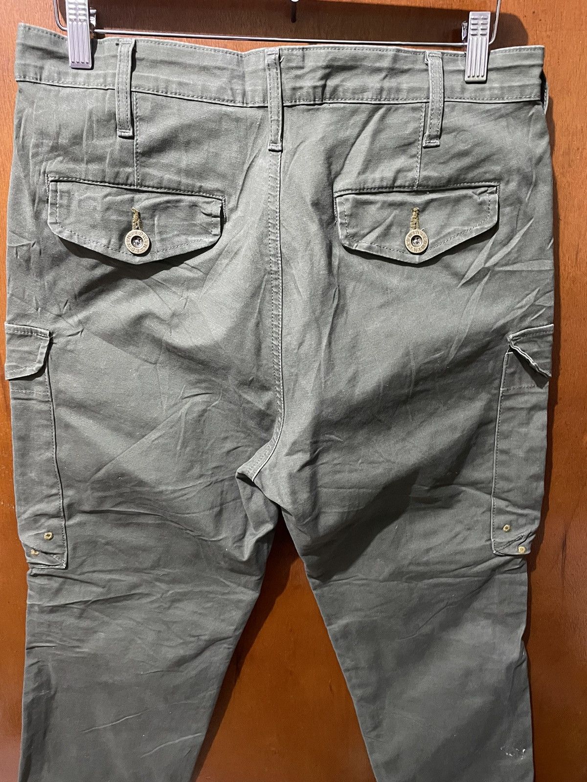 Edwin × Japanese Brand Rare Edwin Military Multi pockets Pants Size US 33 - 6 Thumbnail